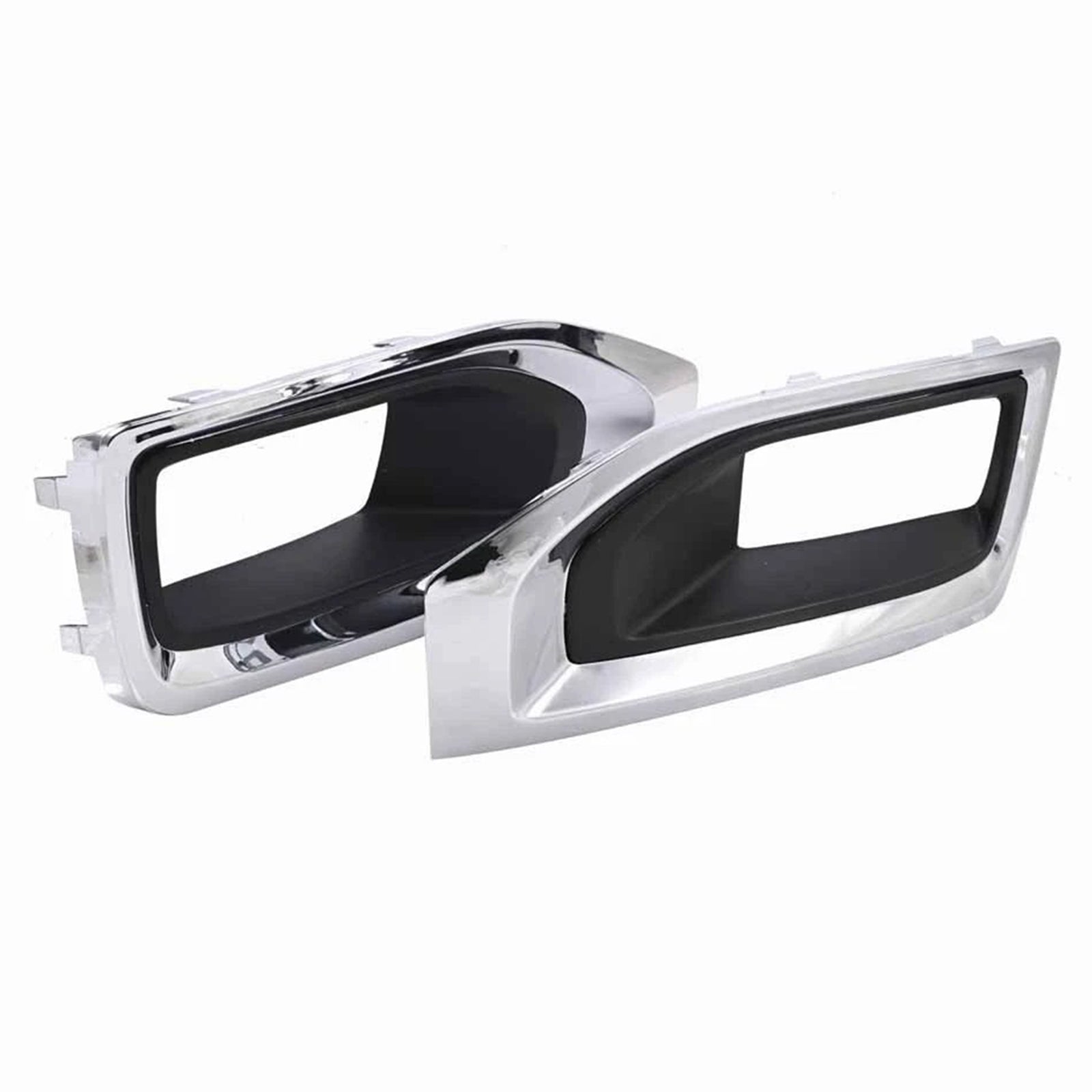 Pair Fog Light Lamp Bezel Chrome Cover 22936426 22936427 For GMC Yukon 2015-2020