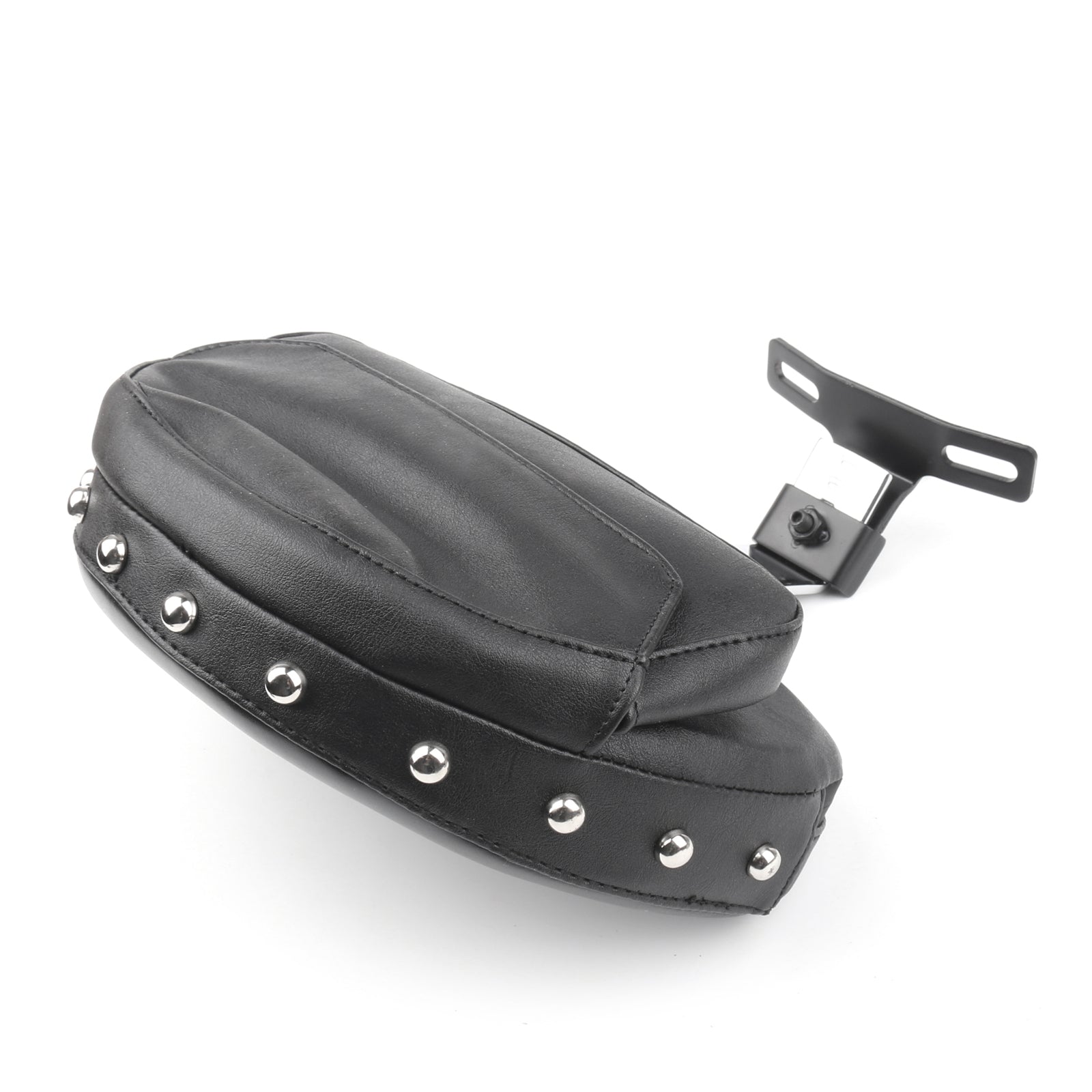 Driver Seat Rider Backrest Pad For 07-17 Fatboy FLSTF Heritage Softail CH