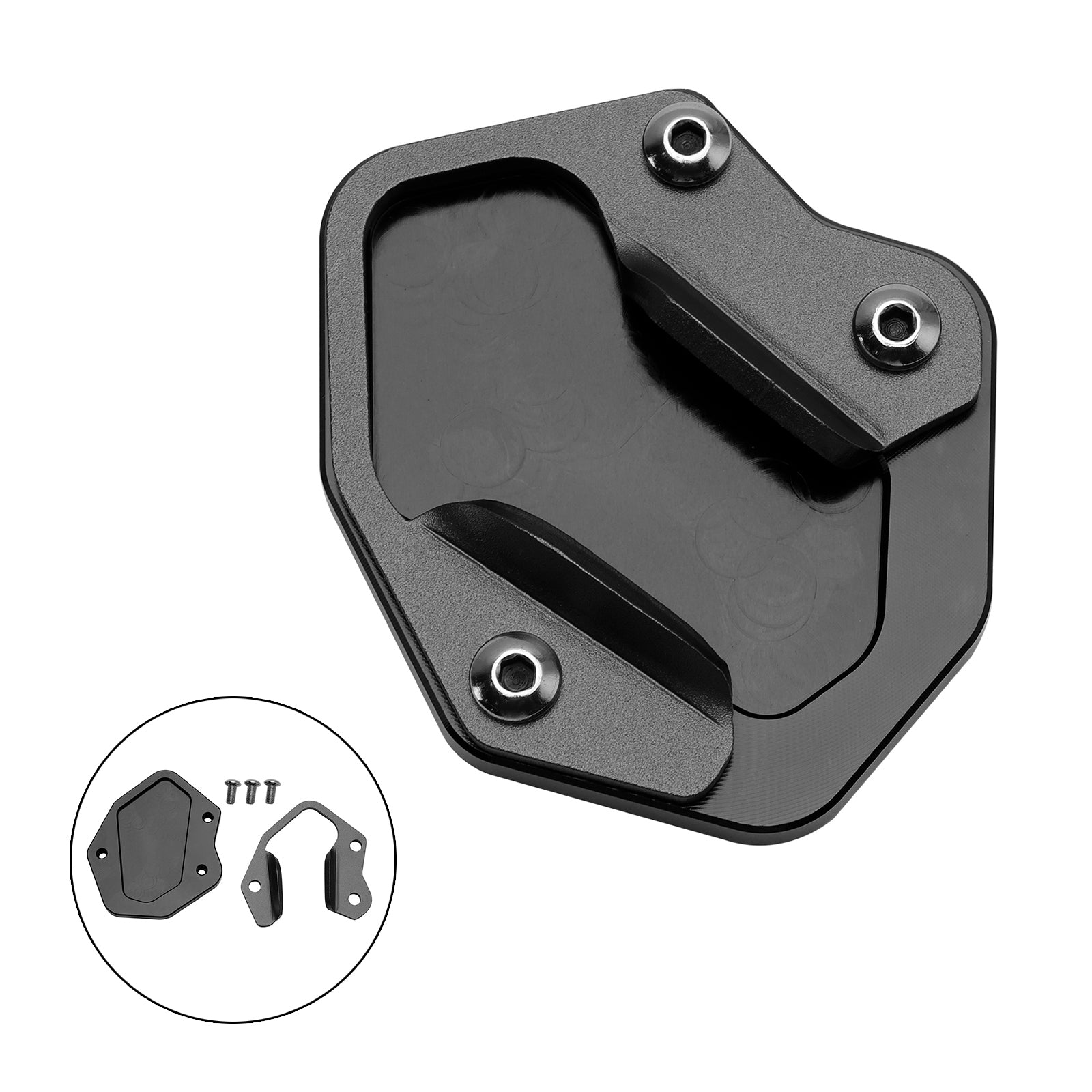 Kickstand Enlarge Plate Pad fit for TIGER 800/XC/XCA/XR/XRT 2010-2020 XCX 18-20