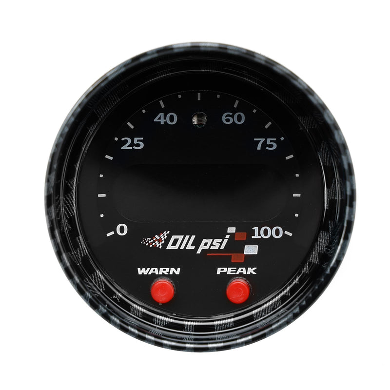 30-0301 X Series Oil Fuel Pressure Gauge 0-100 psi 2-1/16th (52mm) Gauge