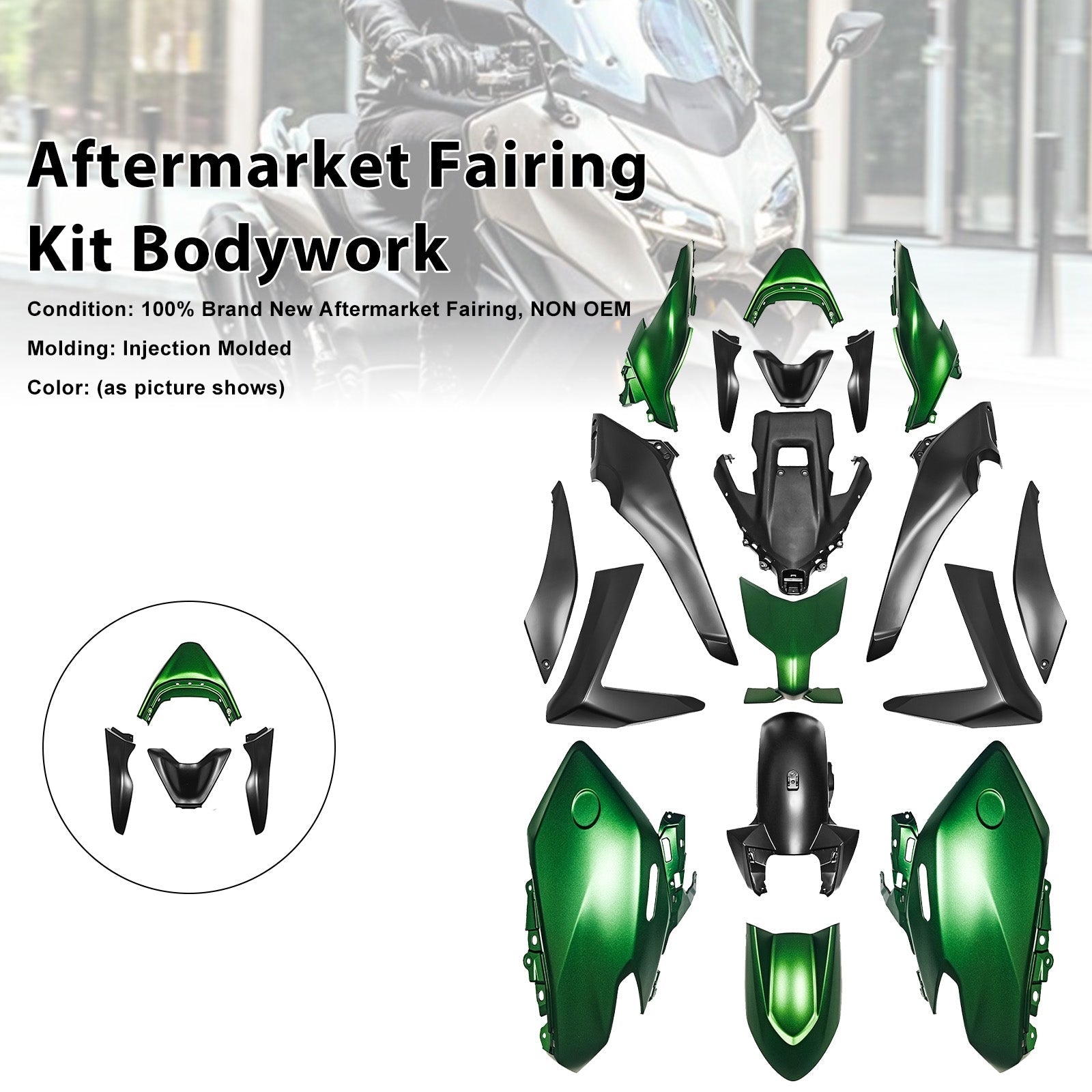2025-2026 for Yamaha TMAX560 Injection Bodywork Fairing Kit