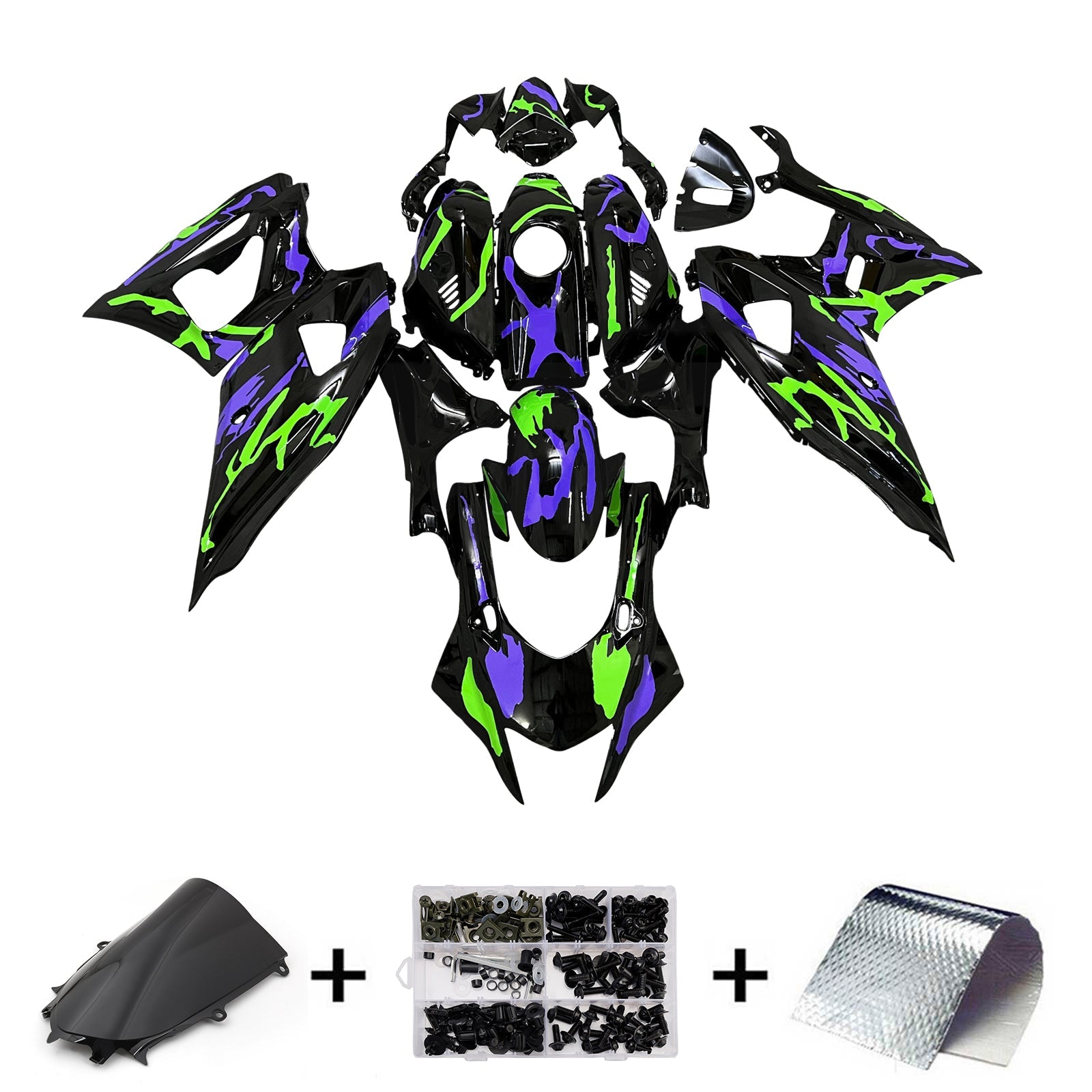 Injection Fairing Kit Bodywork Plastic ABS fit For Yamaha YZF-R7 2021-2025