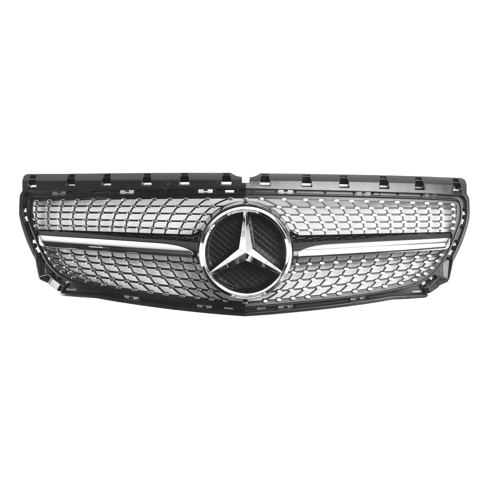 Front Bumper Grill Grille Fit Mercedes Benz B-Class W246 2011-2014 Diamond