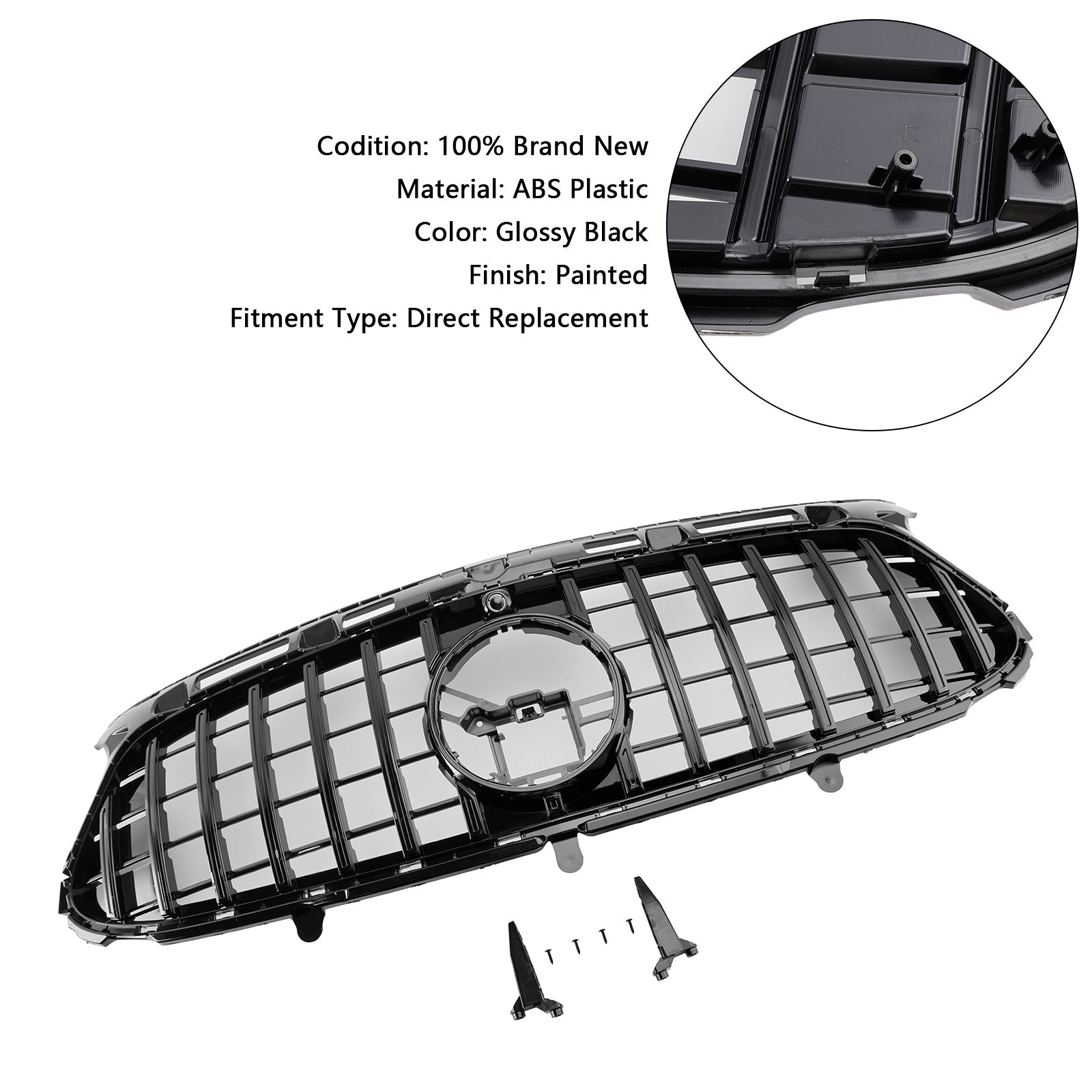 2020-2023 메르세데스 벤츠 GLA-클래스 H247 디럭스 프론트 범퍼 그릴