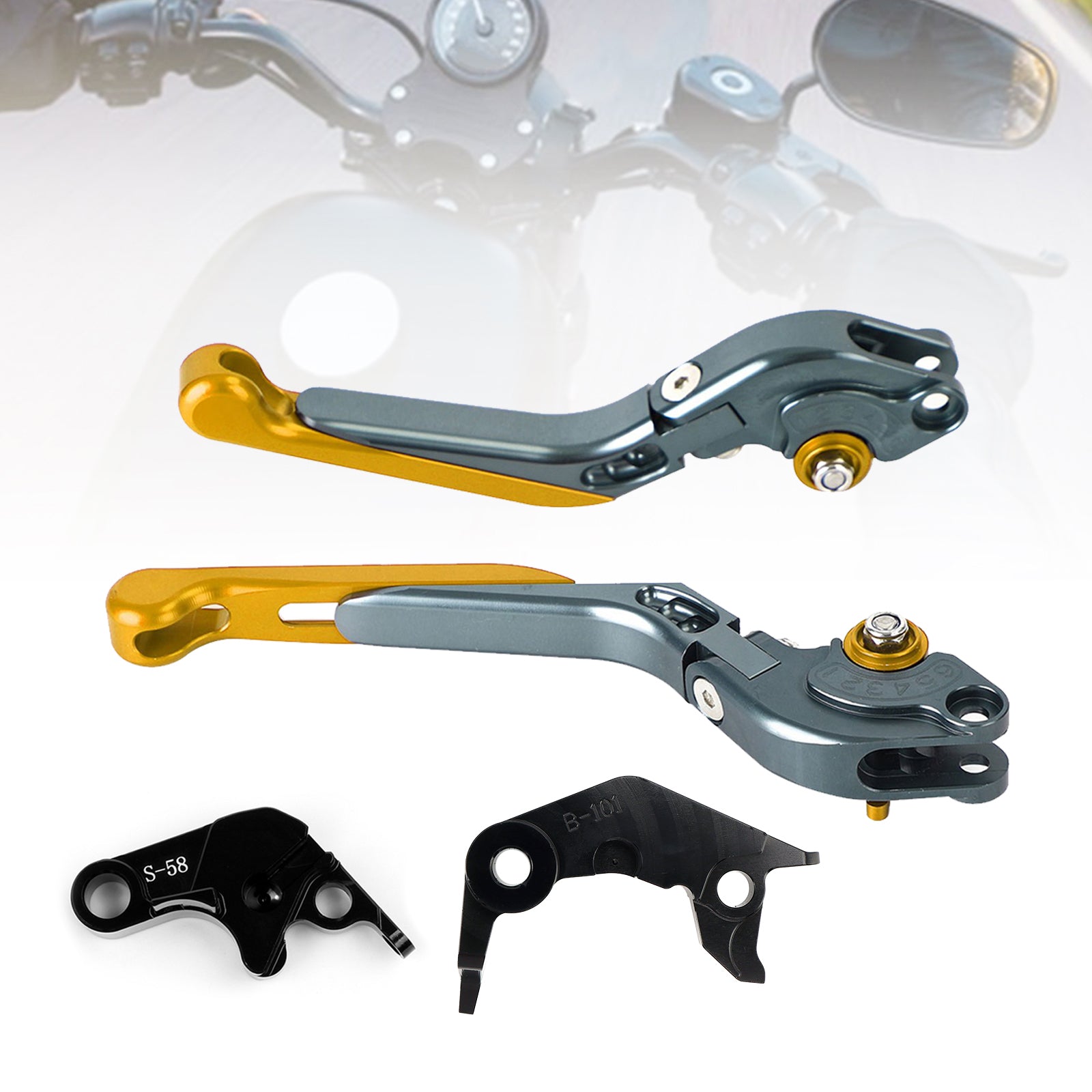 Adjustable Clutch Brake Lever fit for YAMAHA YZF R7 MT-10/SP FZ-10/SP 2022-23