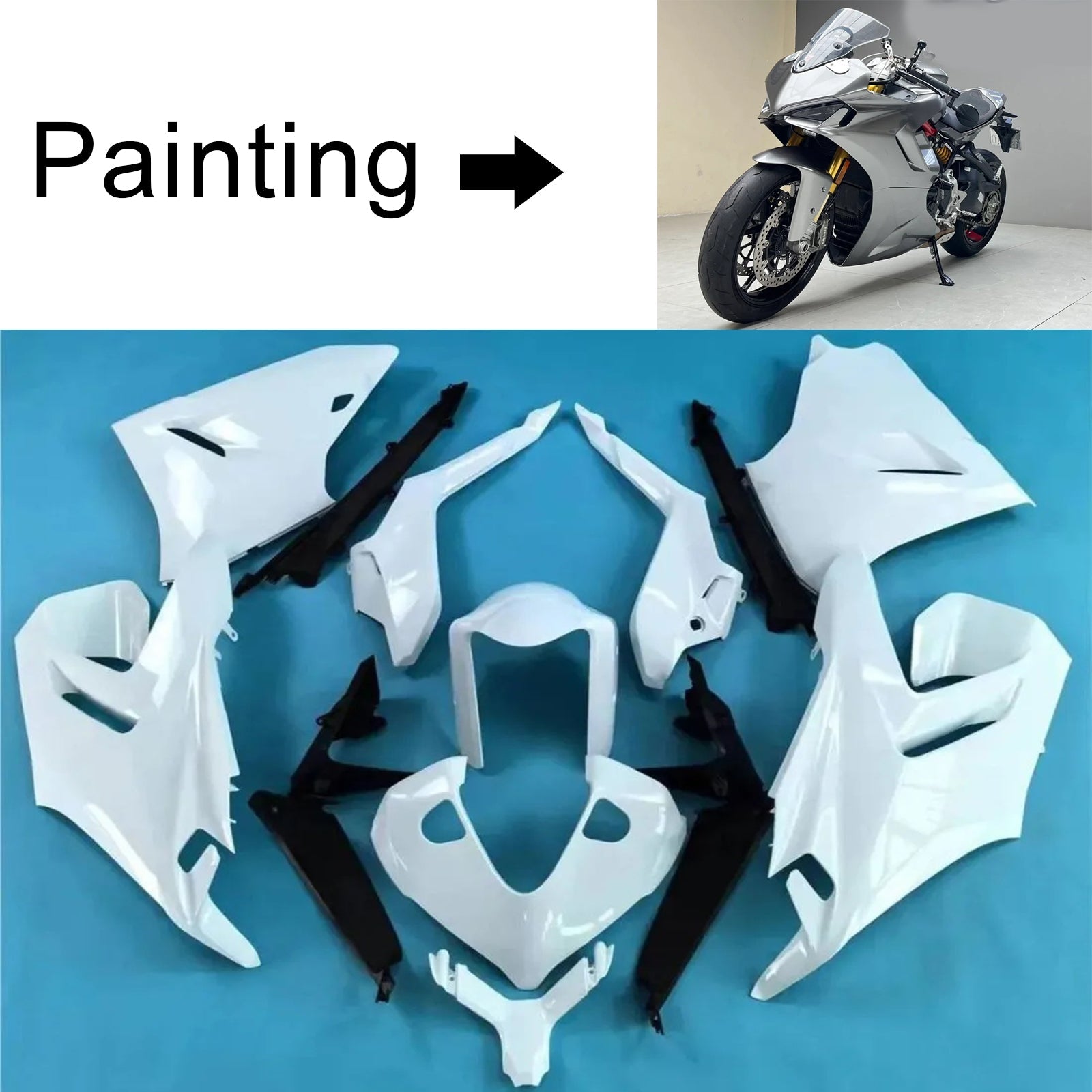 Ducati Supersport 950 950S 2021-2024 Fairing Kit Bodywork