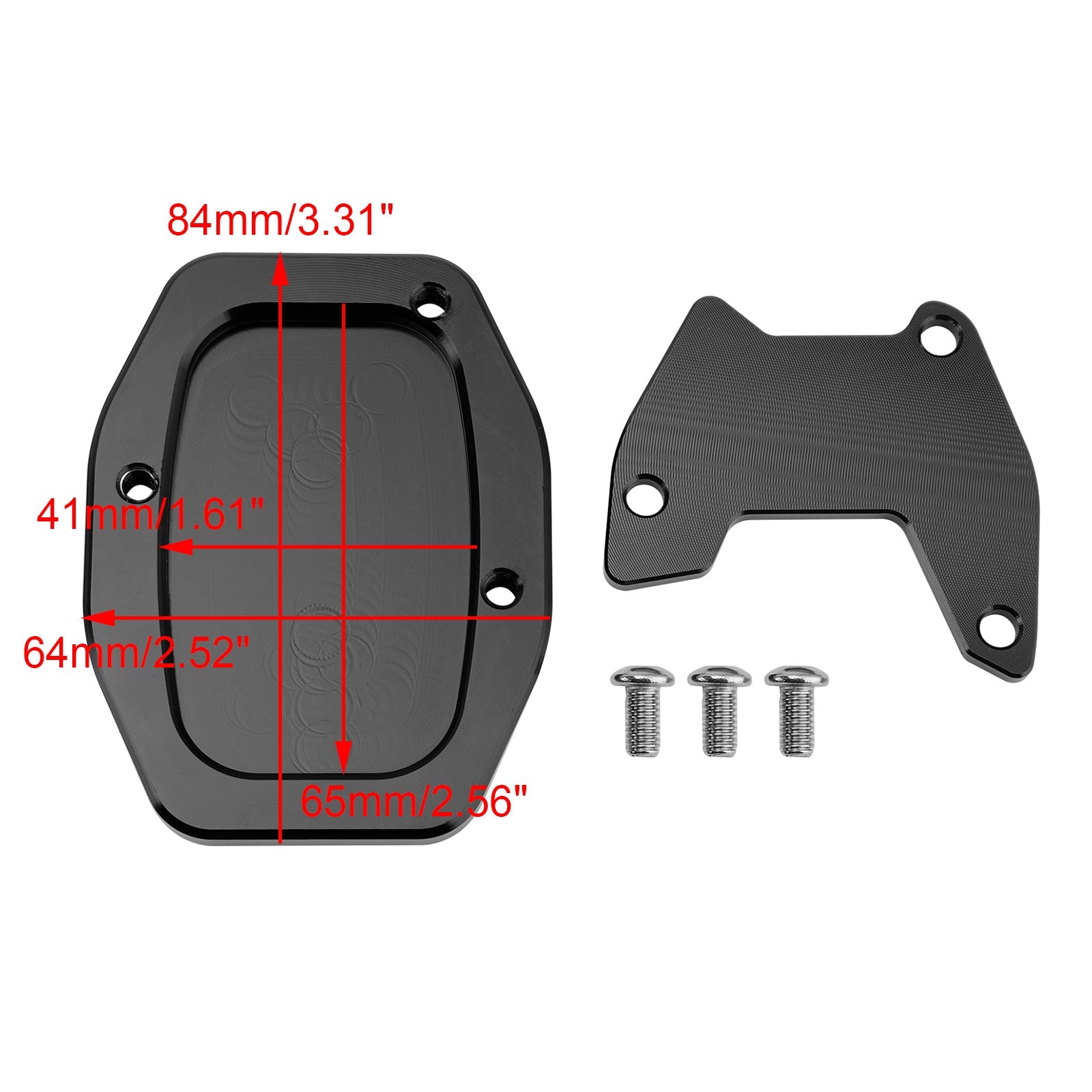 Kickstand Enlarge Plate Pad fit for Honda X-ADV 750 NSS750 2021-2025 Foza 750 2021-2023