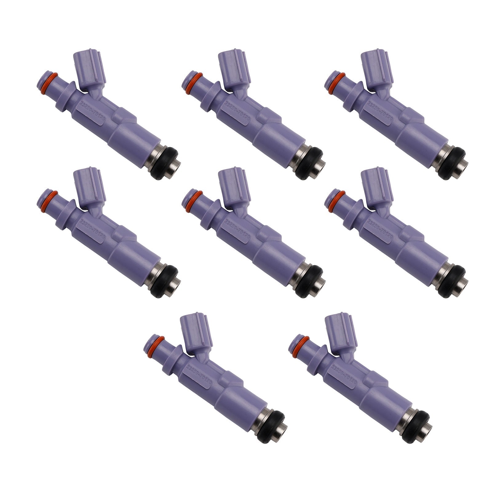 8PCS Fuel Injector Fit For Toyota Altezza/Altezza Gita GXE10W/15W-AWPVK 06.2001-07.2005 23250-70120