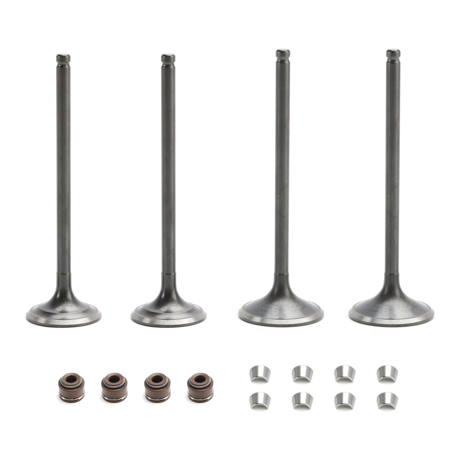 Intake & Exhaust Valves w/ Seals For Honda TRX400 X EX TRX 400EX 400X 1999-2014