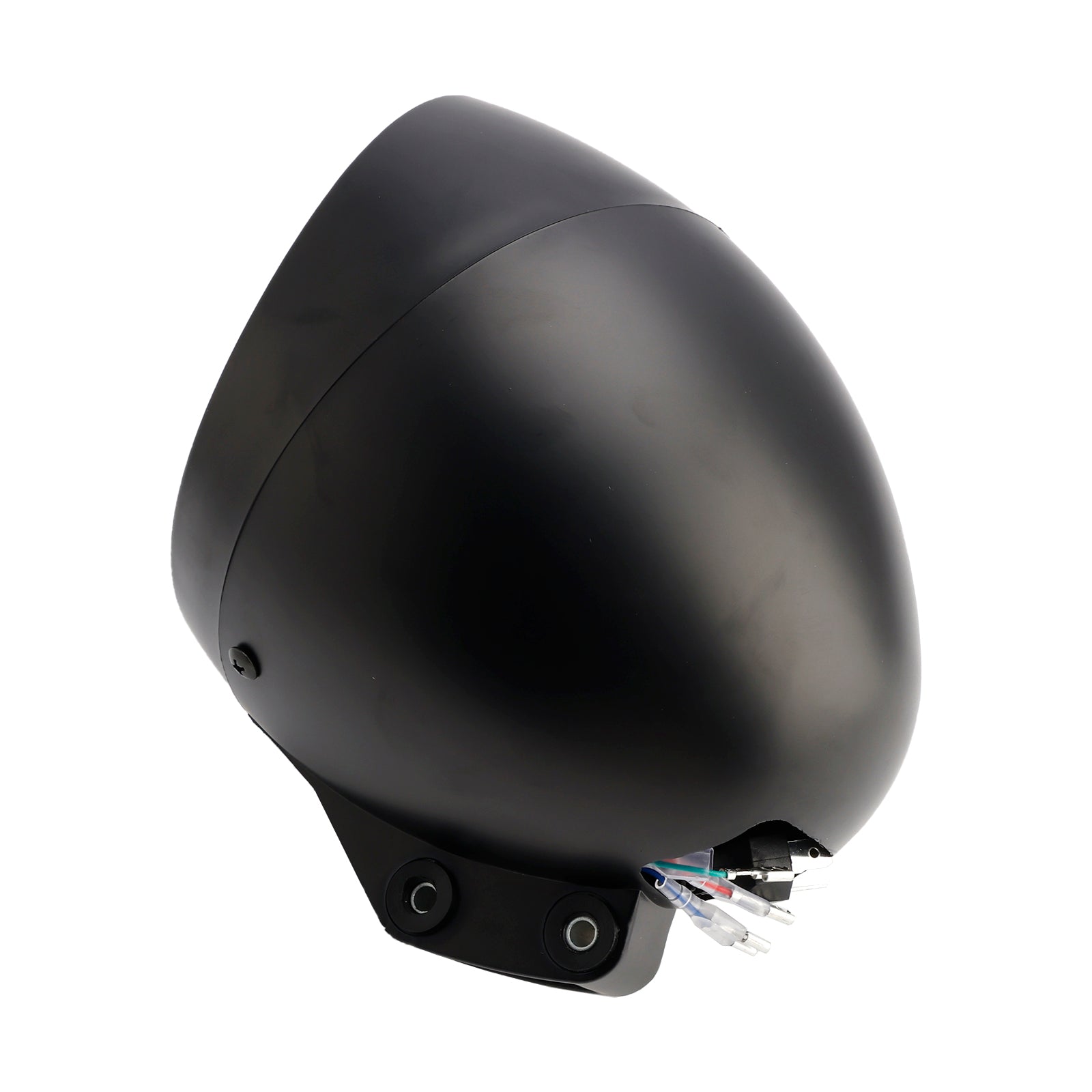 Multifunctional Beam Headlight Fog Lamp Custom Fits For Racer Bobber Chopper Chrome