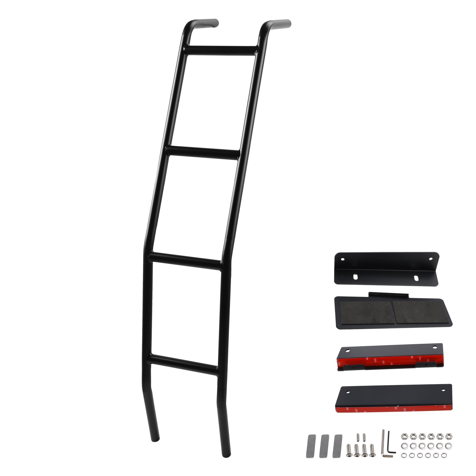 Tailgate Hatch Ladder Accessories Black For Toyota 4Runner 5th Gen 2010-2024