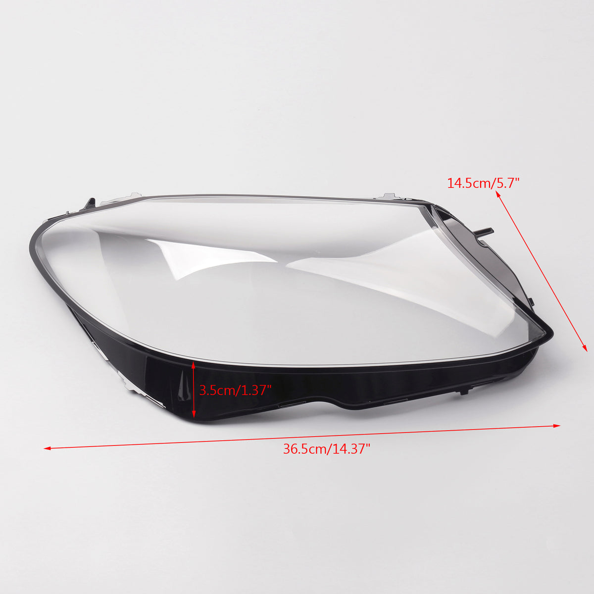 Right Side Headlight Cover Headlamp Lens Lenses For W205 C180 C200 C300 15-2018