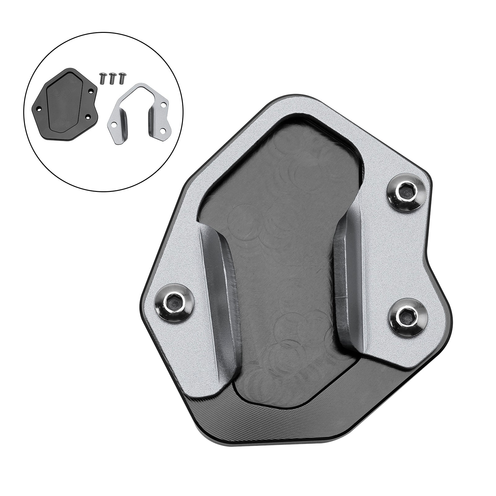 Kickstand Enlarge Plate Pad fit for TIGER 800/XC/XCA/XR/XRT 2010-2020 XCX 18-20