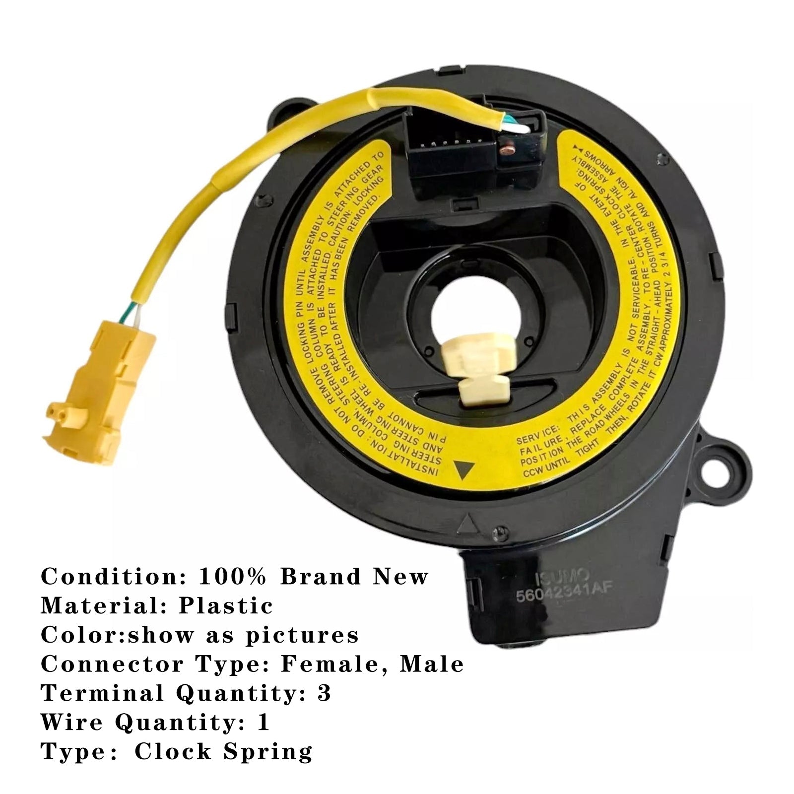 1999-2001 JEEP 그랜드 체로키 클록 스프링 56042341AE 56042341AD 56042341AF