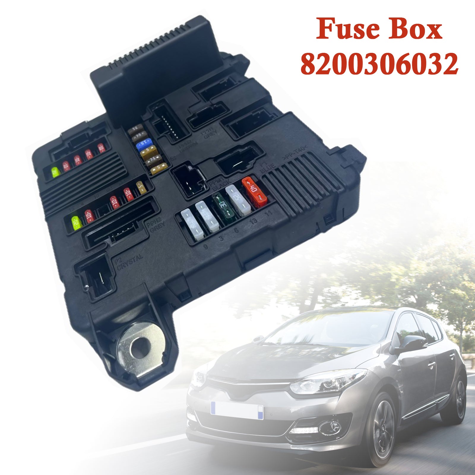 Fuse Box Module BSM 8200306032 For Renault Mégane II Scénic II