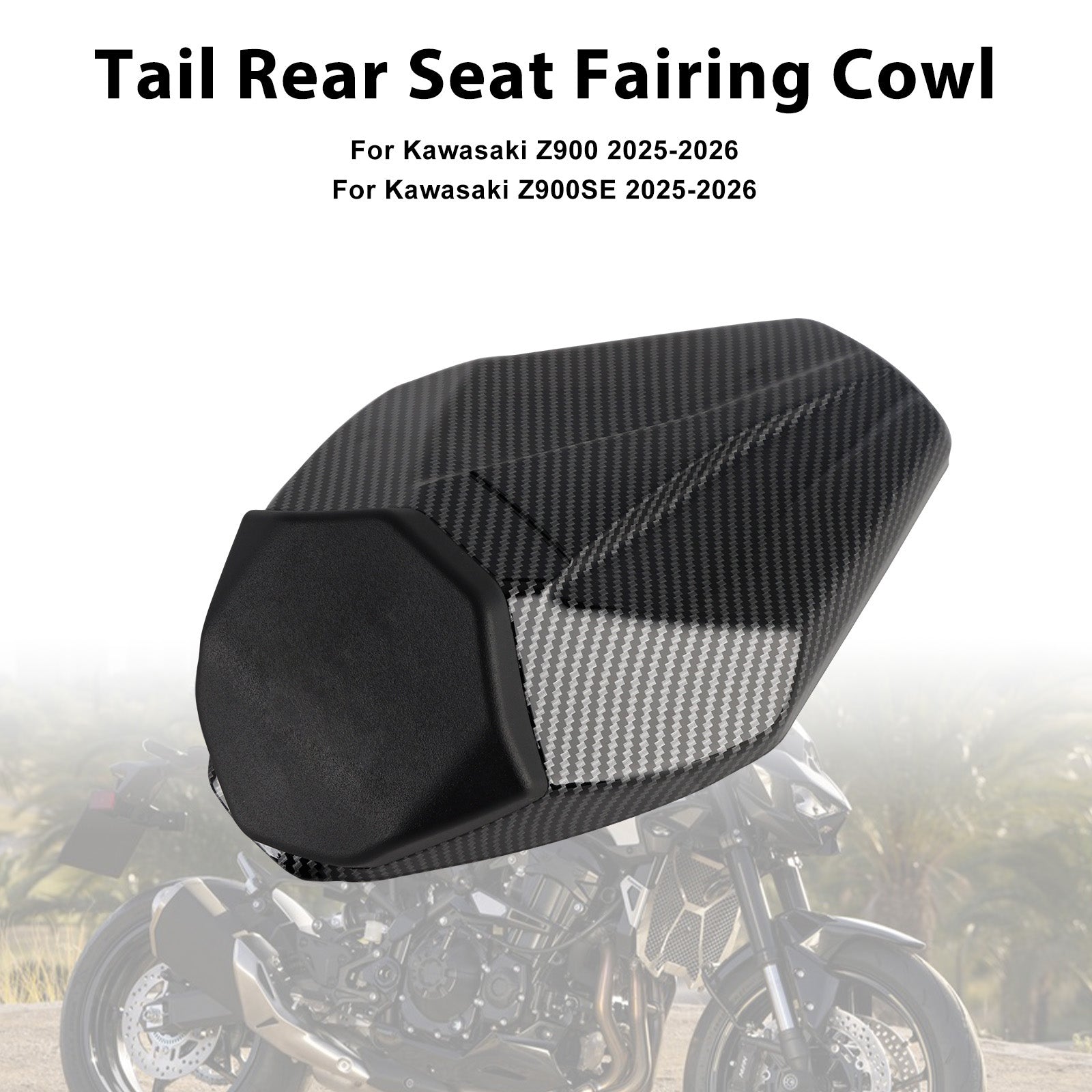 2025-2026 Kawasaki Z900 Z900SE Tail Rear Seat Fairing Cowl