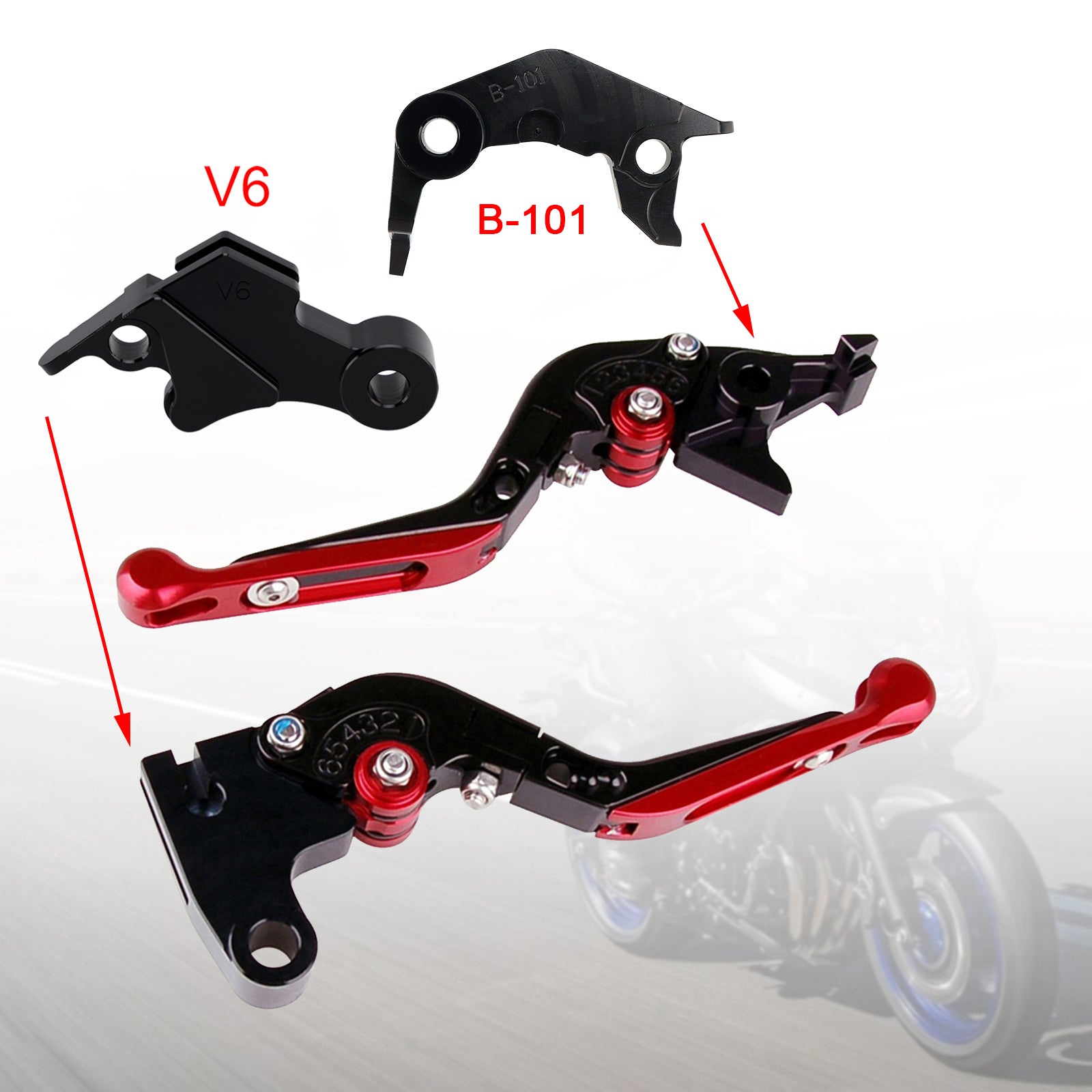 Adjustable Clutch Brake Lever fit for YAMAHA XSR900 XSR900GP MT-09 MT-09SP 24-25