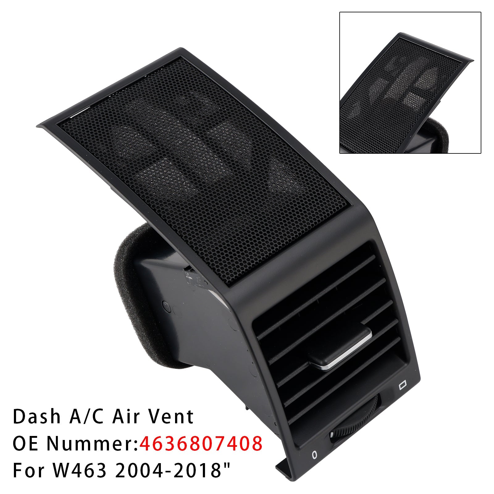 2004-2018 Mercedes Benz G55 G500 G550 1x Dash A/C Air Vent 4636807408 A4636807408