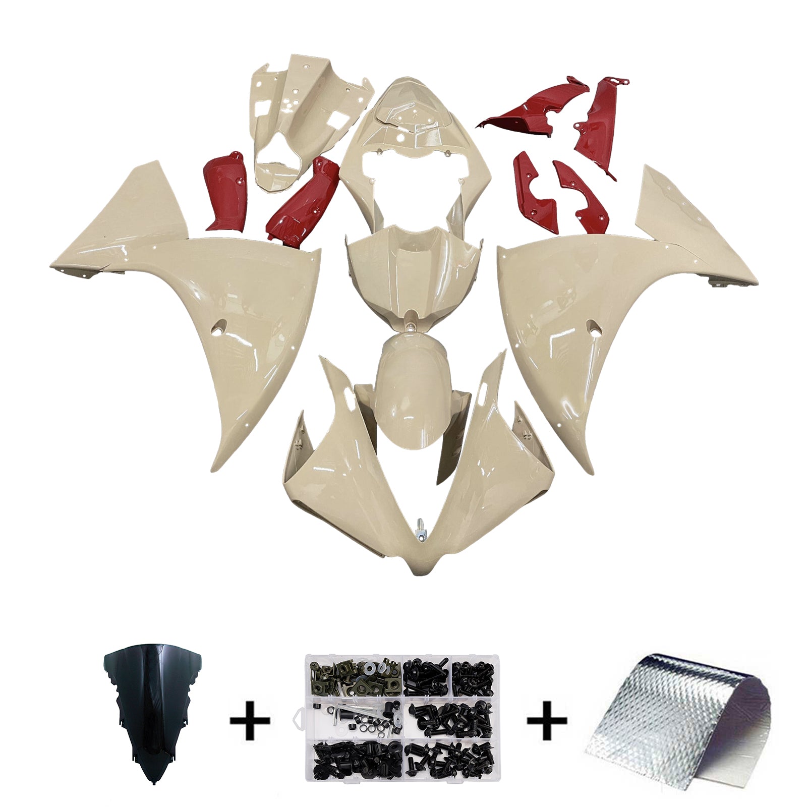 Injection Fairing Kit Bodywork Plastic ABS For Yamaha YZFR1 YZF-R1 2012-2014