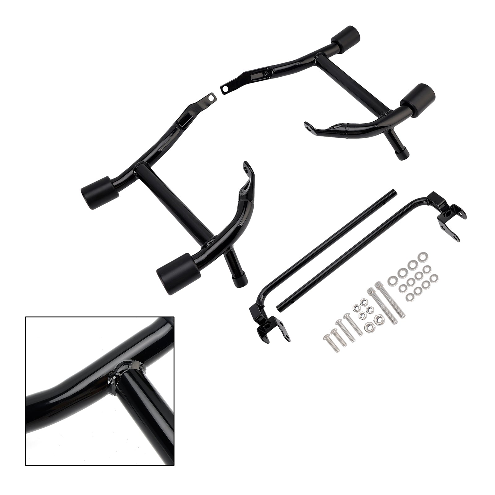 2024-2025 Touring 117 121 CWO Street Glide Road glide Saddlebag Guard Crash Bar Frame Protector Bumper