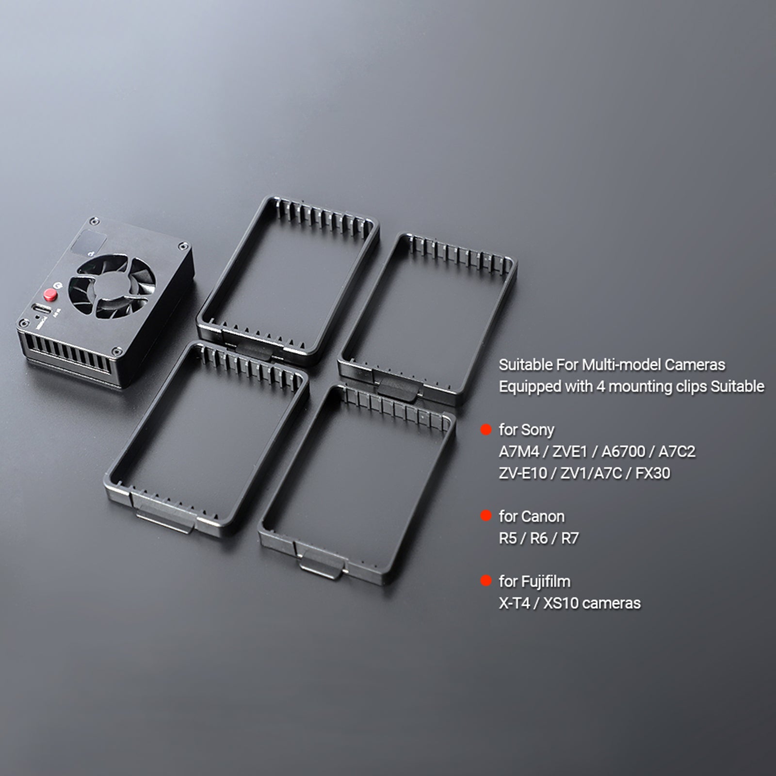 Cooling Camera Radiator Temperature Control Screen Live For Sony Canon R5/R6/R8