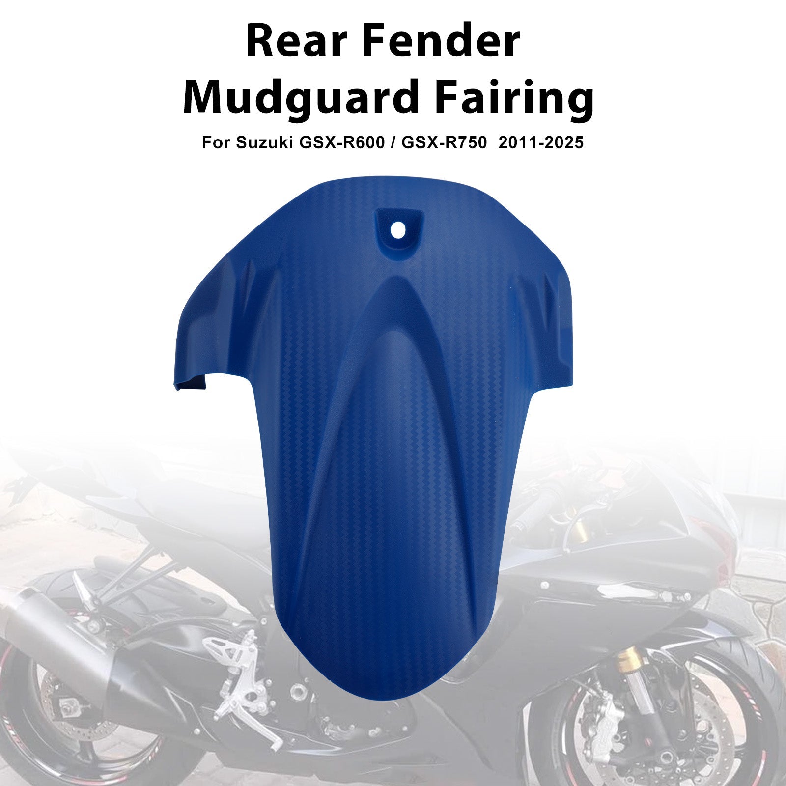 Rear Fender Mudguard Fairing For Suzuki GSXR600 GSXR750 2011-2025