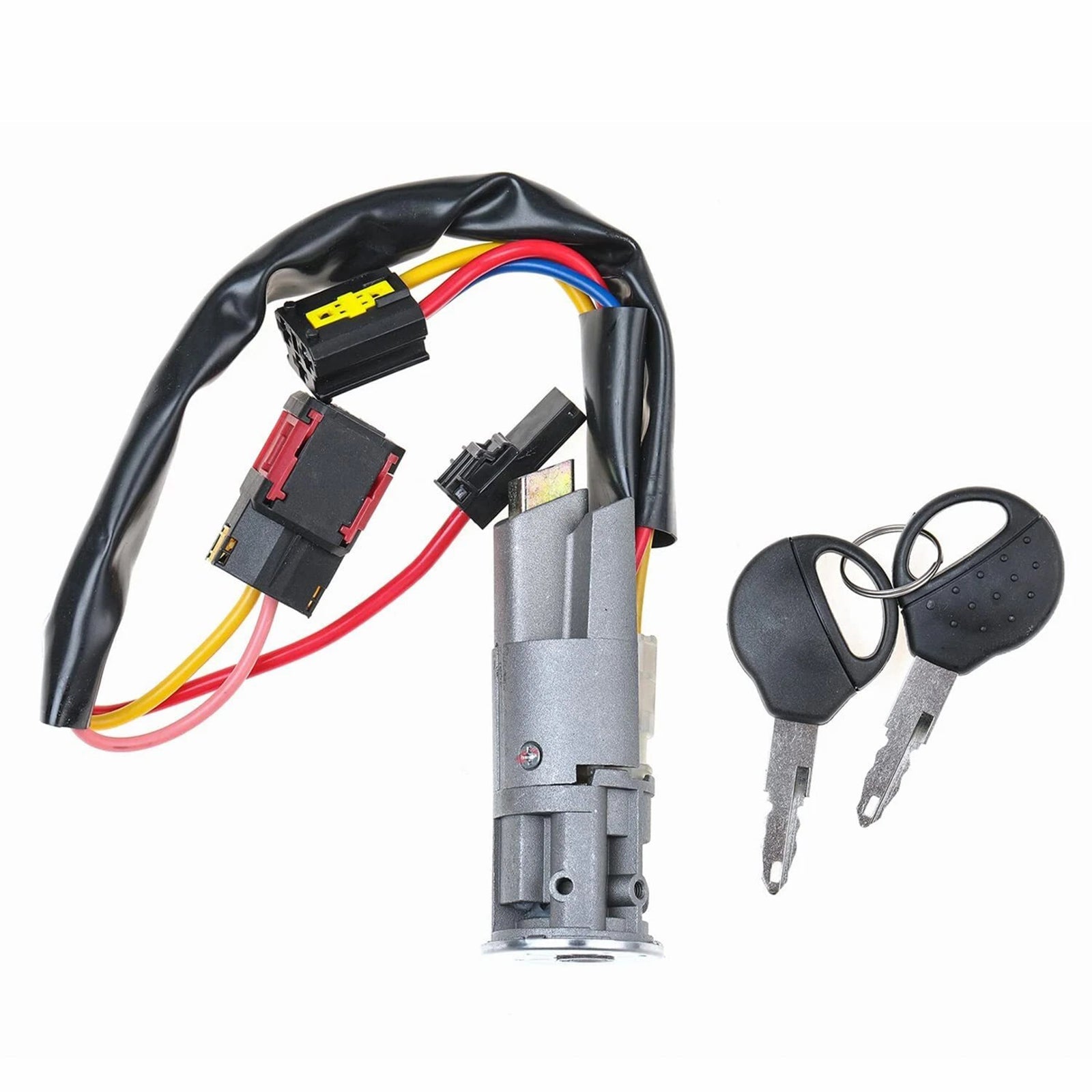 Ignition Lock Starter Switch with 2 Keys For Peugeot 206 Citroen Picasso