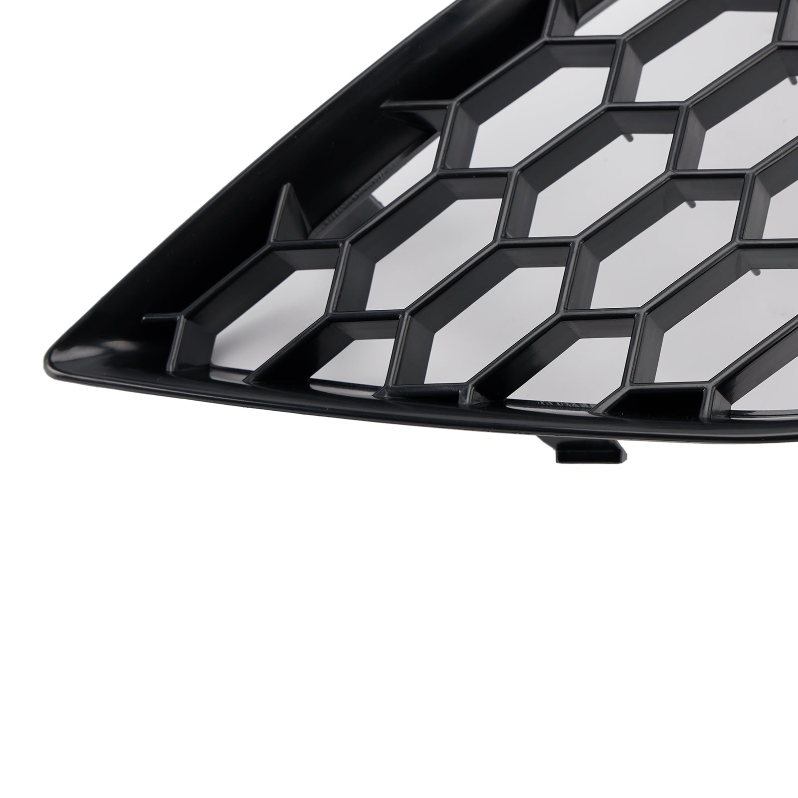 2013-2015 Audi A4 B8.5 Black Honeycomb Fog Light Cover Standard Bumper