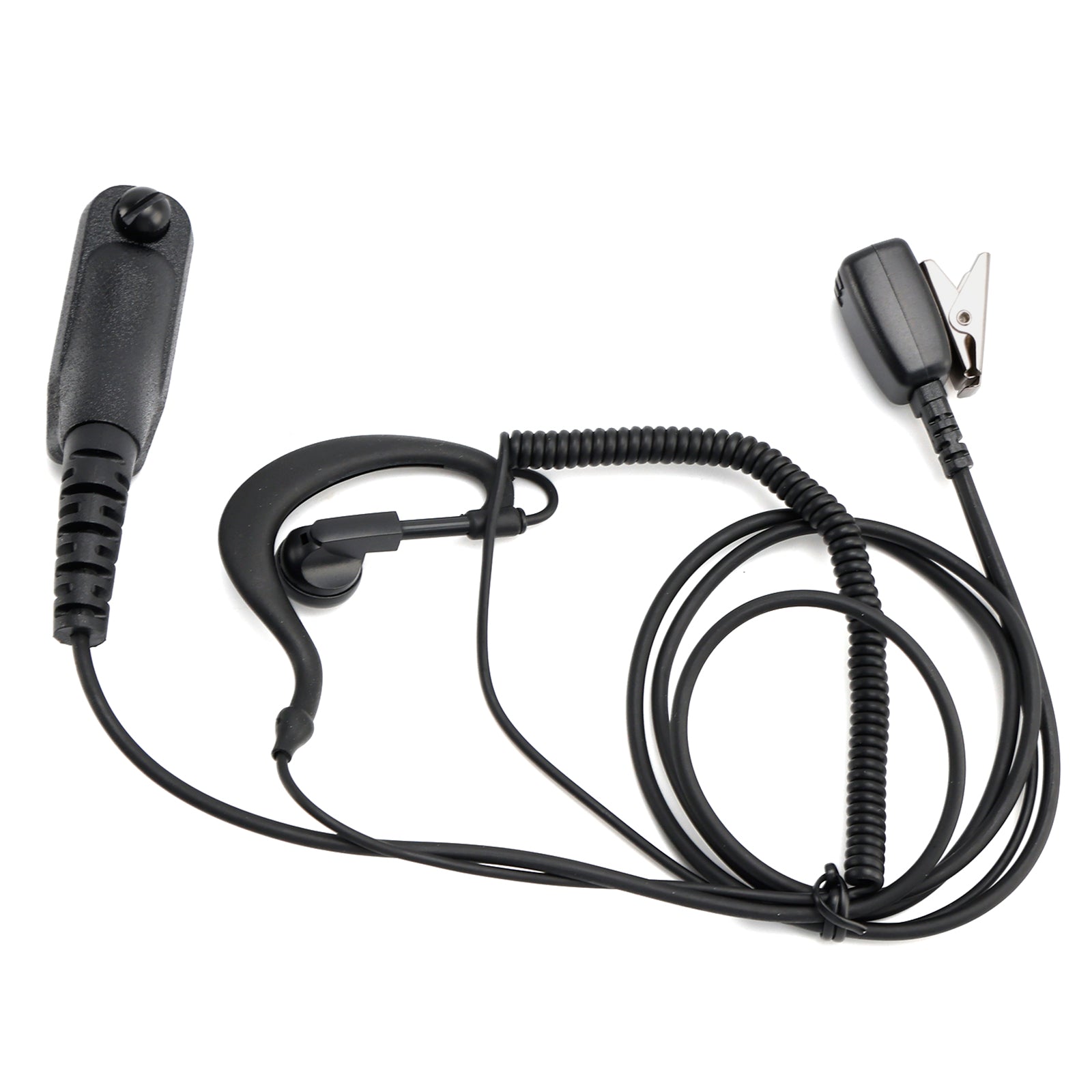 8268-614 Curved Earhook Headset For XPR6380 XiR P8260 DP3600 APX6000 GP328D