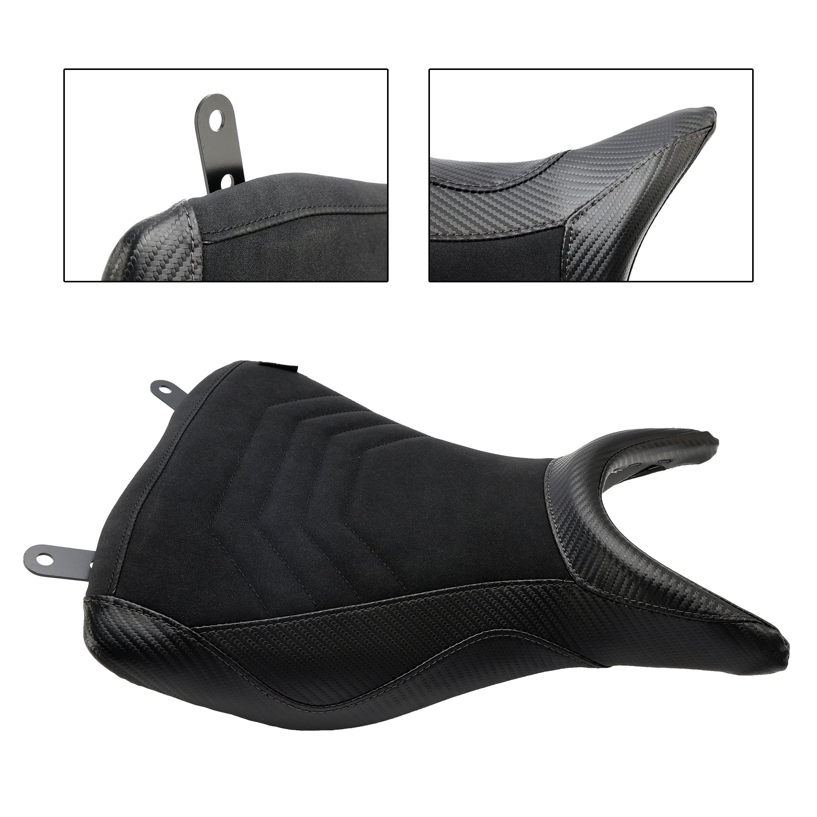 2015-2023 Yamaha Mt-03 Yzf-R3 Front Driver Raider Seat Pillion Saddle Black