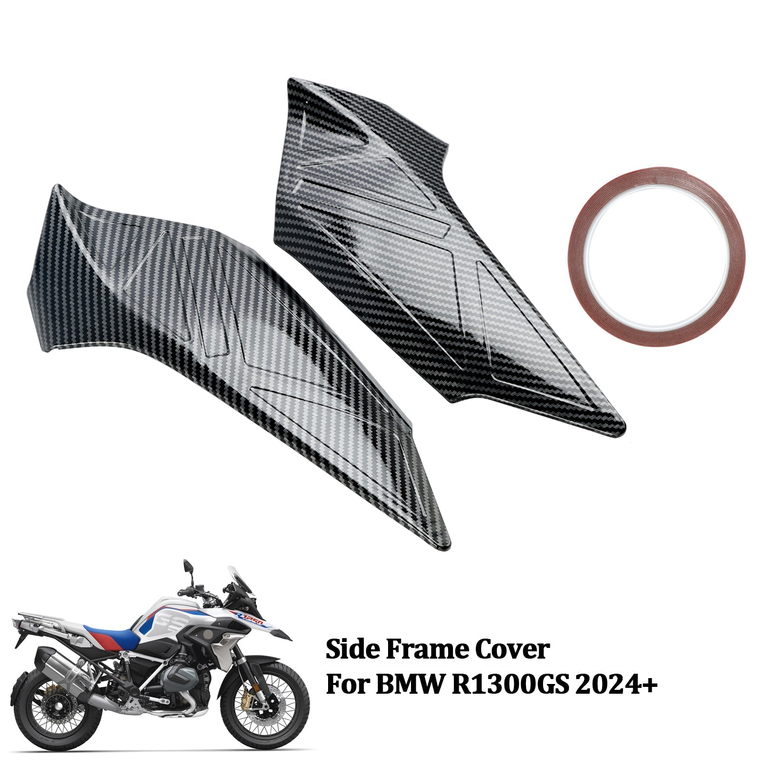 Side Frame Panel Guard Protector Fairings Cover For For BMW R1300GS 2024+