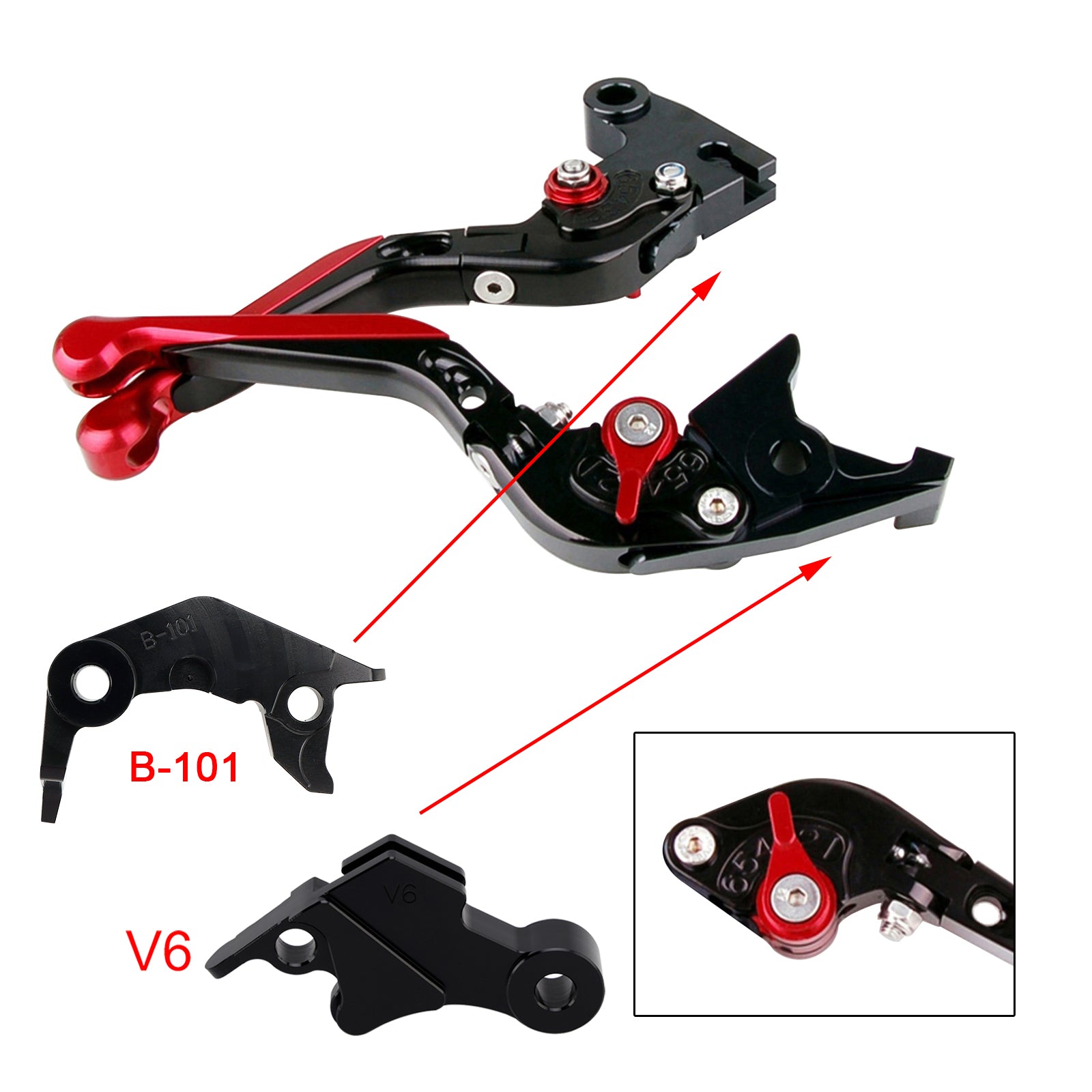 Adjustable Clutch Brake Lever fit for YAMAHA XSR900 XSR900GP MT-09 MT-09SP 24-25