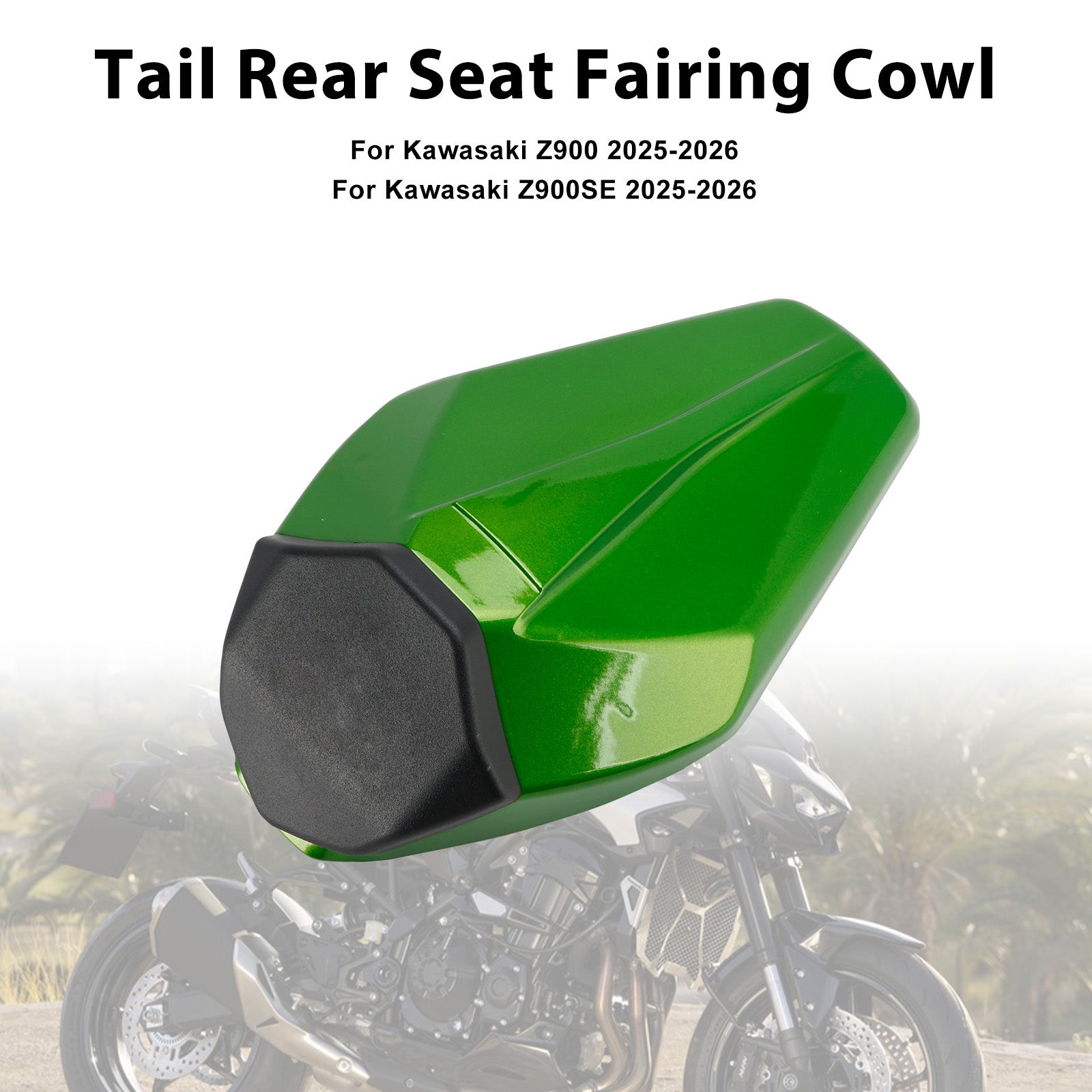 2025-2026 Kawasaki Z900 Z900SE Tail Rear Seat Fairing Cowl