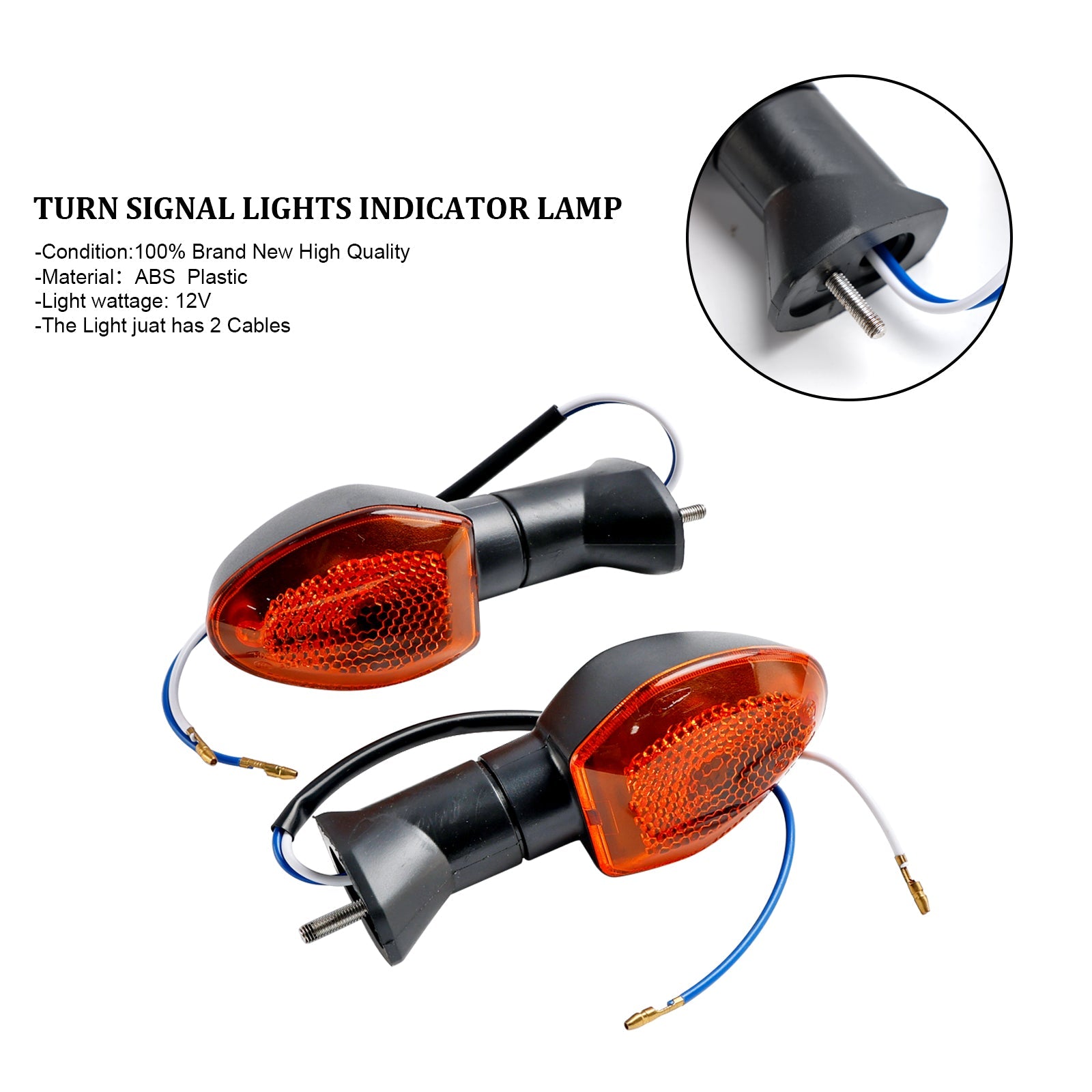 Turn Signal Lights Indicator Lamp For Suzuki V-Strom 650 1000 1050 GSX-S 750