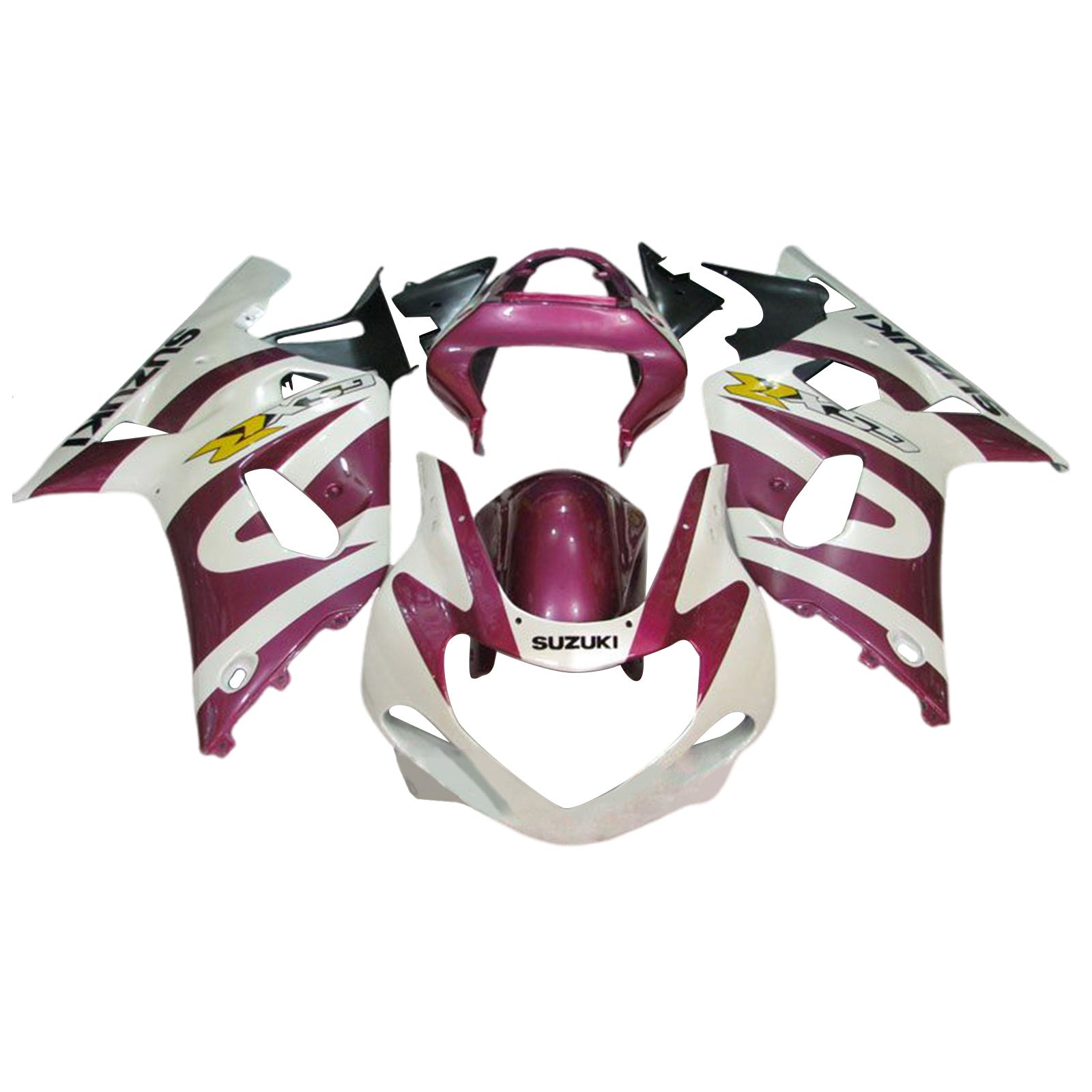 Amotopart Suzuki GSXR1000 2000-2002 K1 K2 Fairing Kit Bodywork Plastic ABS