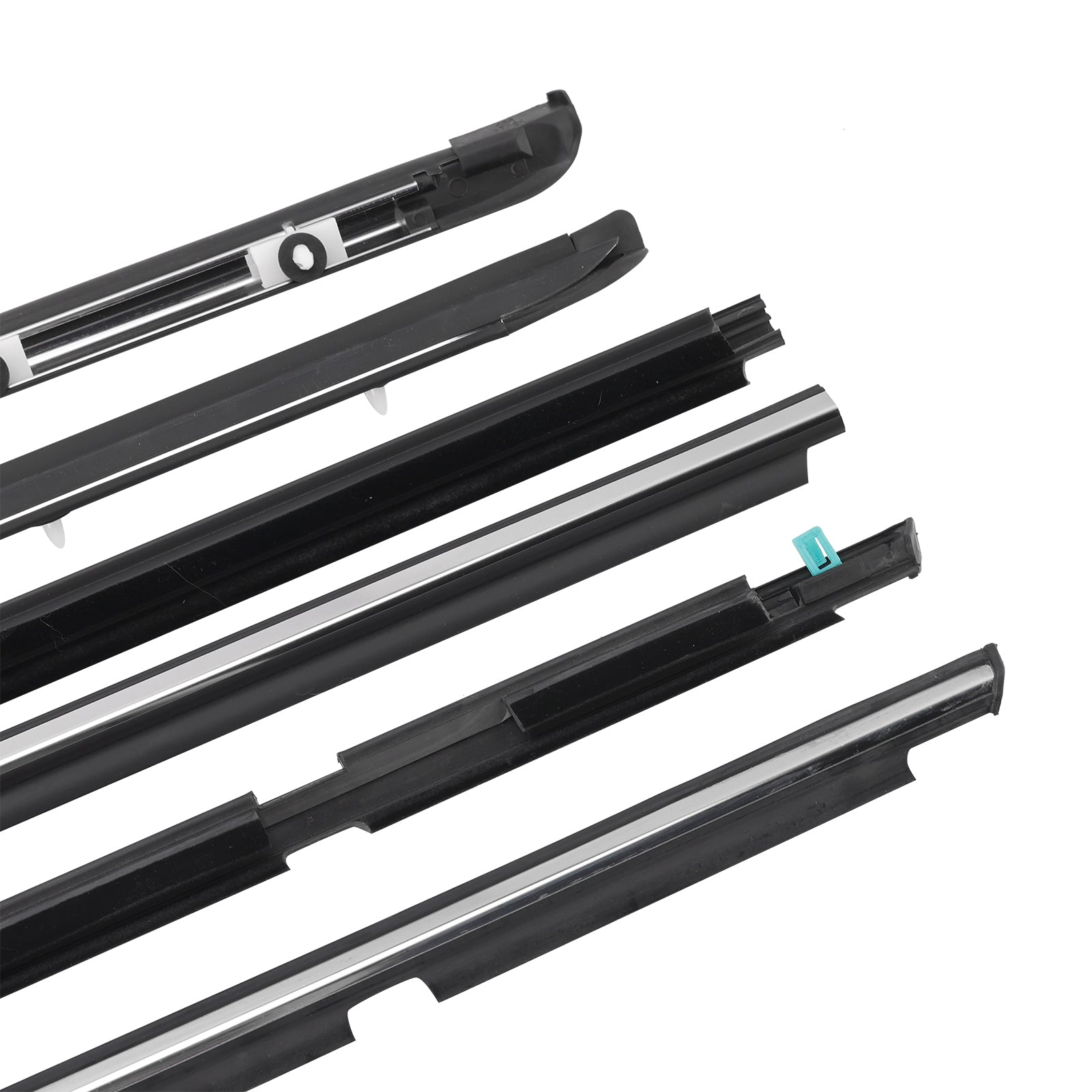 2003-2009 Toyota Lexus GX470 6pcs Quarter & Door Belt Moulding Weatherstrip