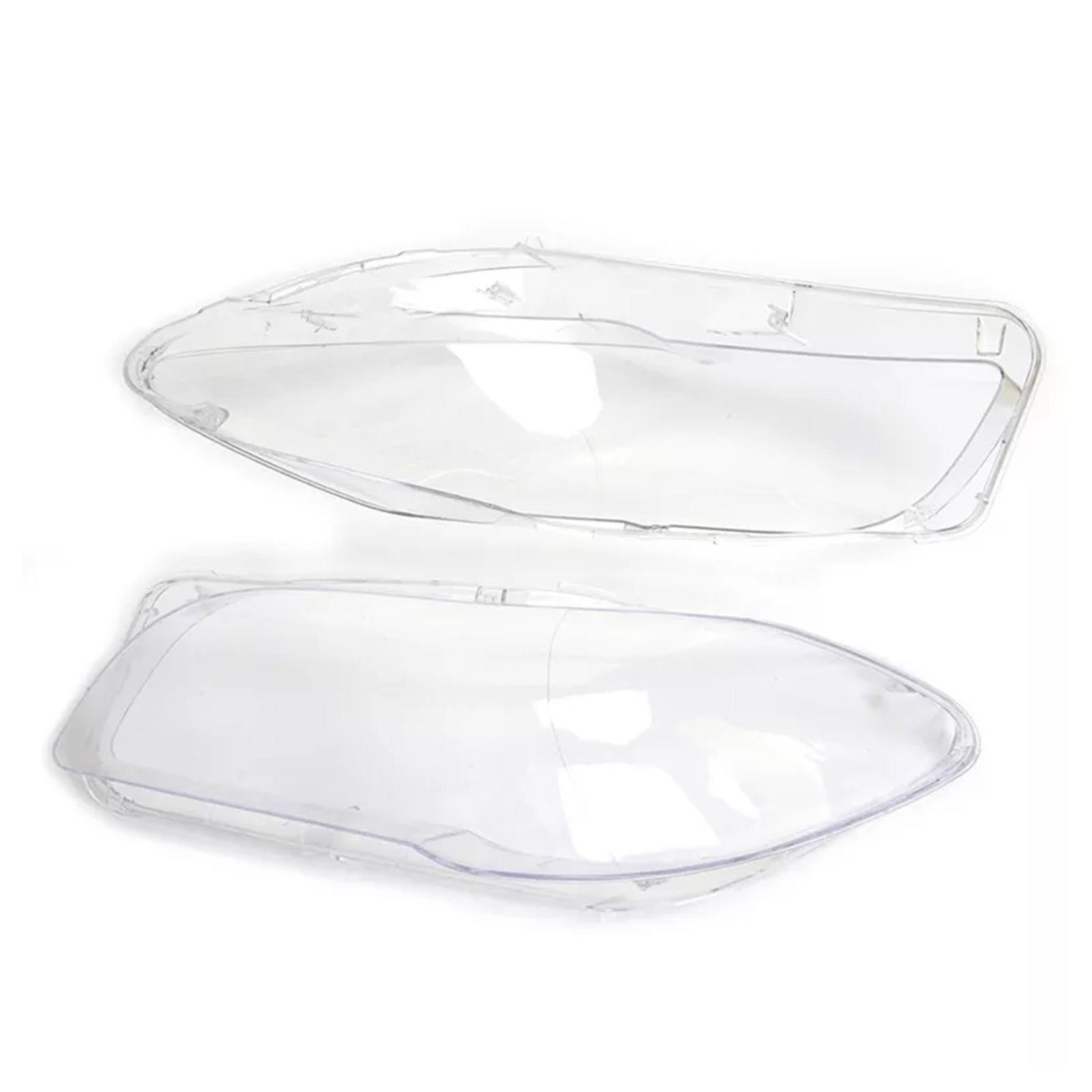 2010-2013 BMW 5 F10 F11 F18 2PCS Front Headlight Lens Cover LampShade L&R 63117271912 63117271911