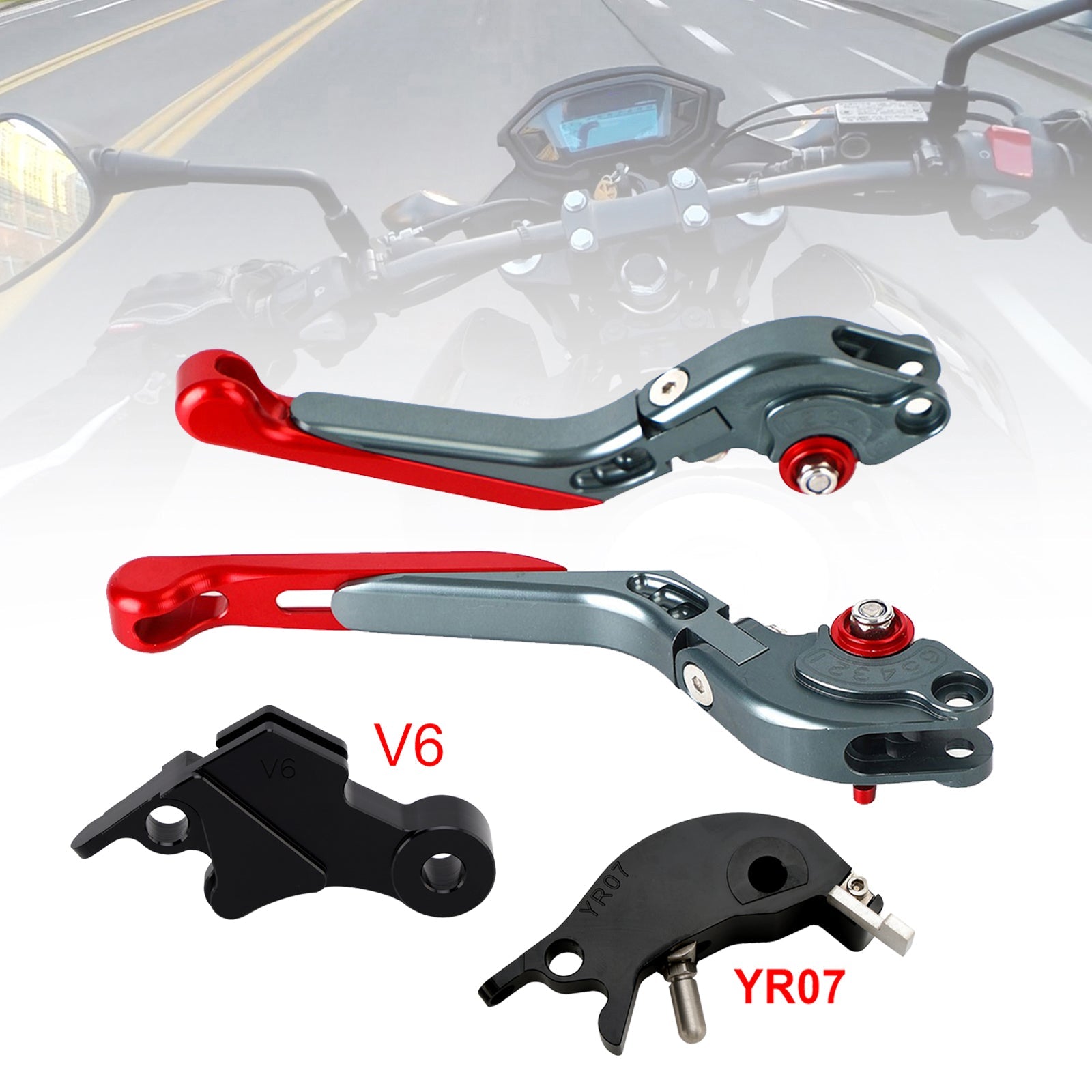 Adjustable Clutch Brake Lever fit for YAMAHA XSR900 XSR900GP MT-09 2024-2025