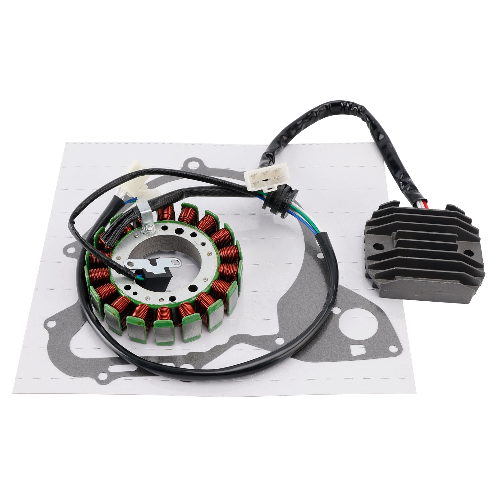 Stator Regulator Rectifier W/Gasket for Yamaha V-Star 650 Classic Custom 04-11