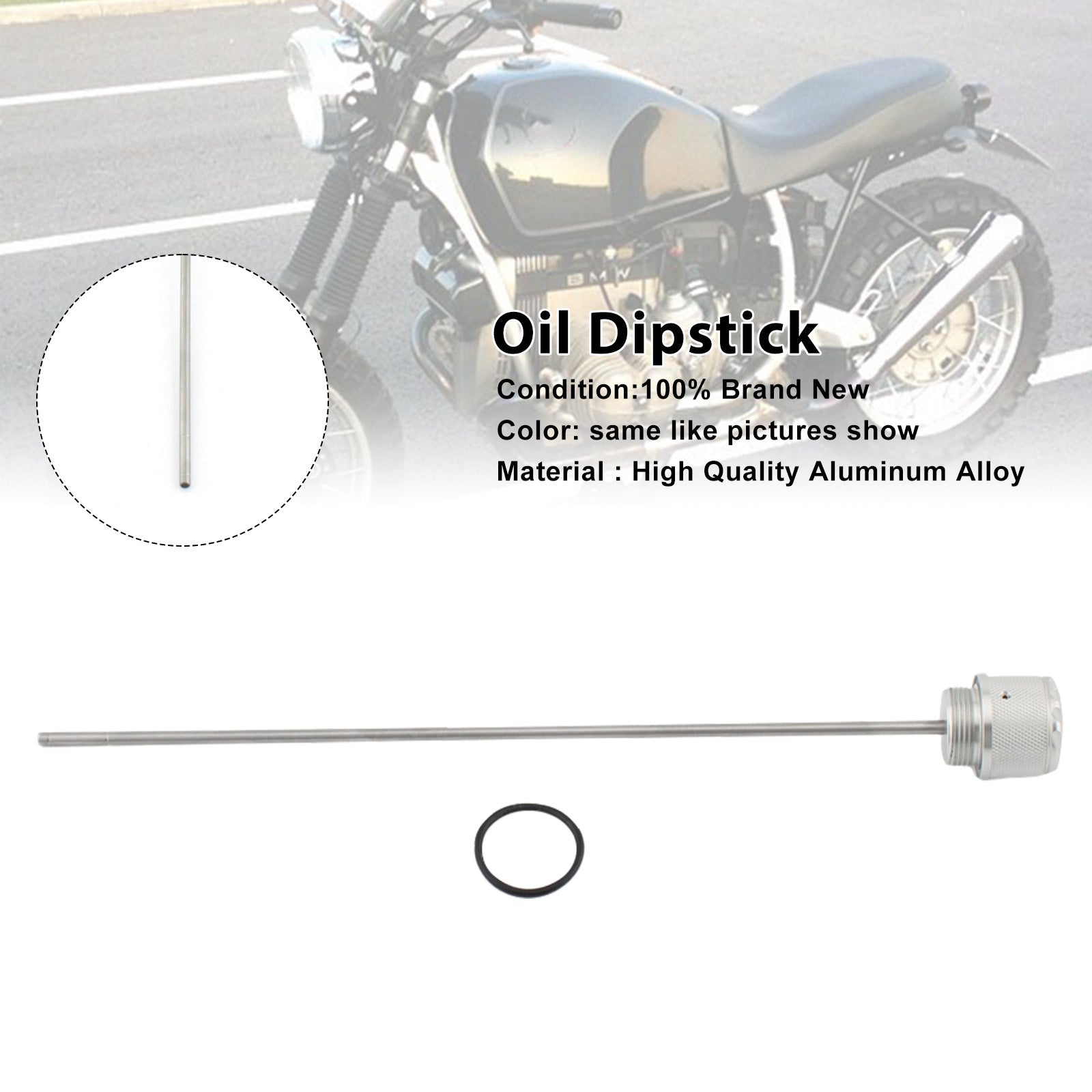 Oil Dipstick Plug For BMW R 45 65 80 100 R45 R65 R80 R100
