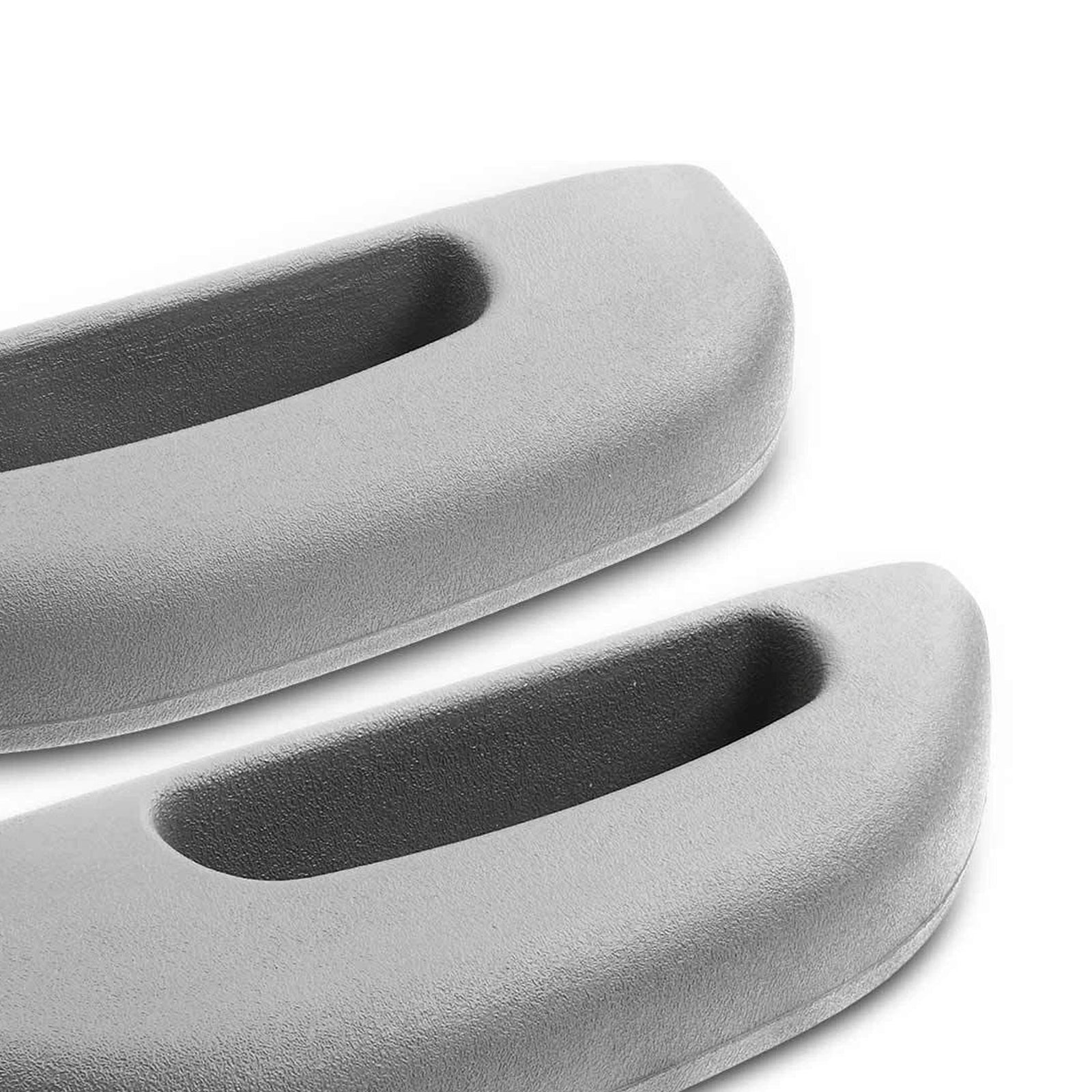 1996-2002 Chevrolet Express 1500/2500/3500All Body Style Front Left & Right Gray 2PCS Door Armrest Pull Handle Cover 12376629
