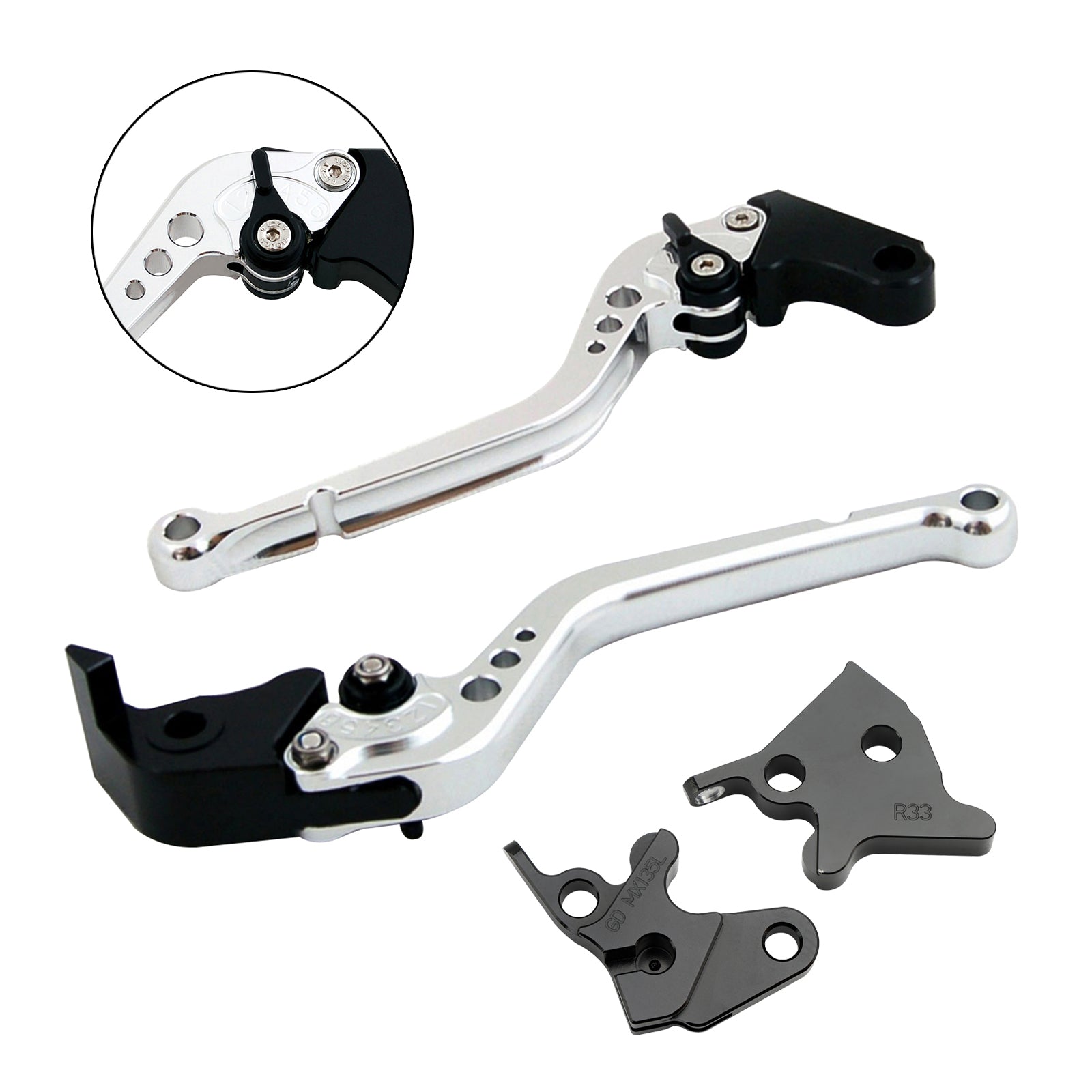 2005-2014 야마하 YBR125 롱 클러치 브레이크 레버