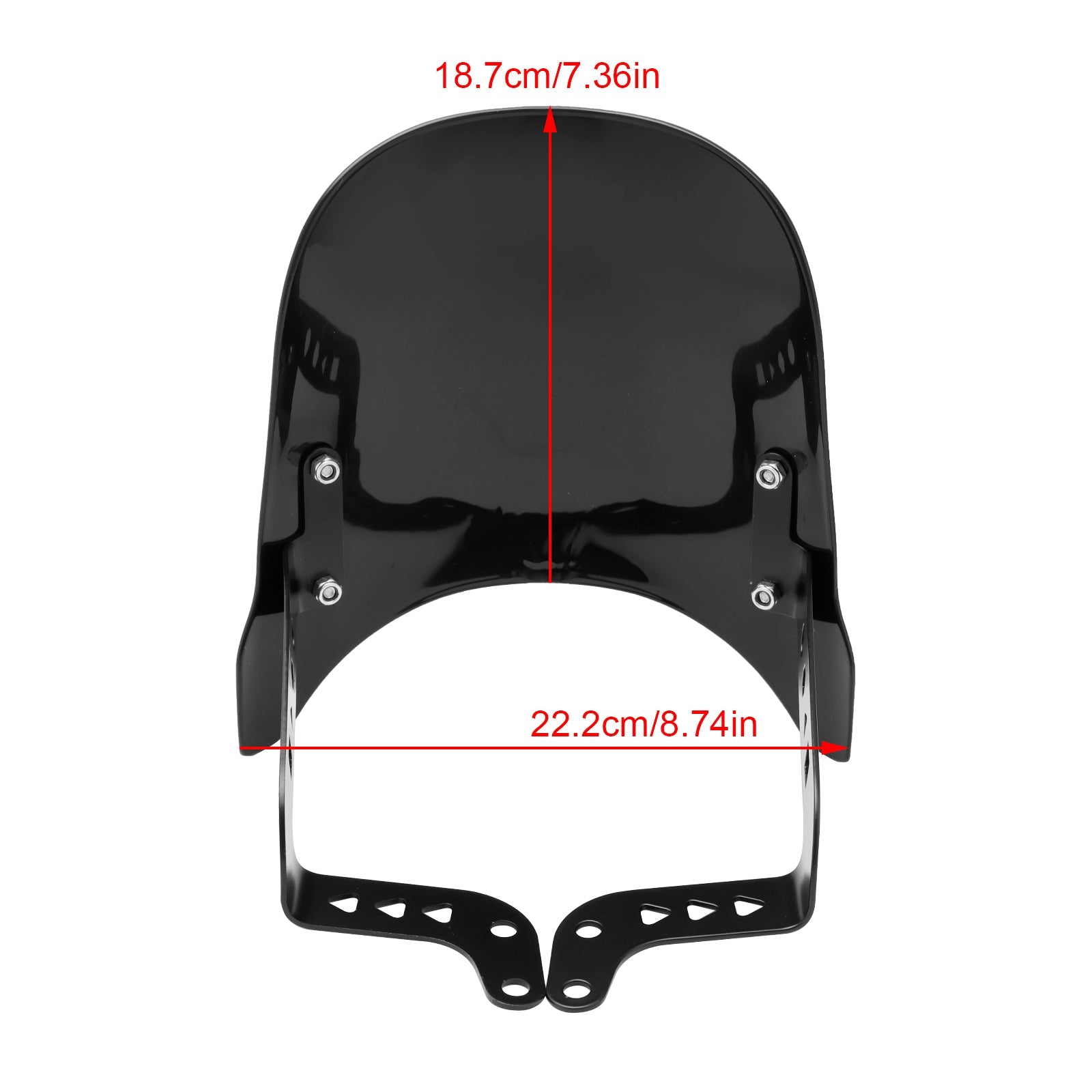 ABS Motorcycle Windshield WindScreen fit for HONDA CB400X/CB500X 2019-2024