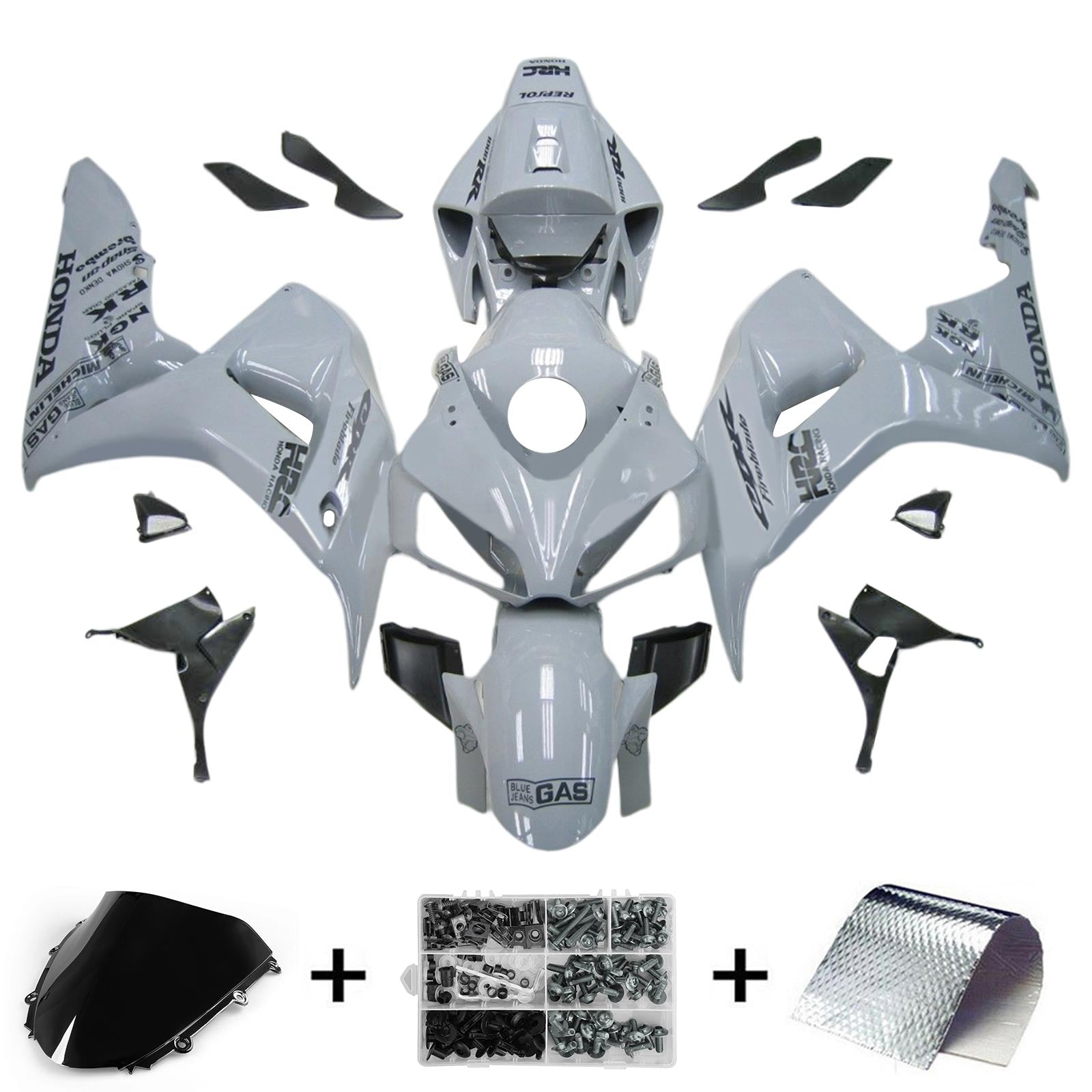 Honda CBR1000RR 2006-2007 Fairing Kit Bodywork Plastic ABS