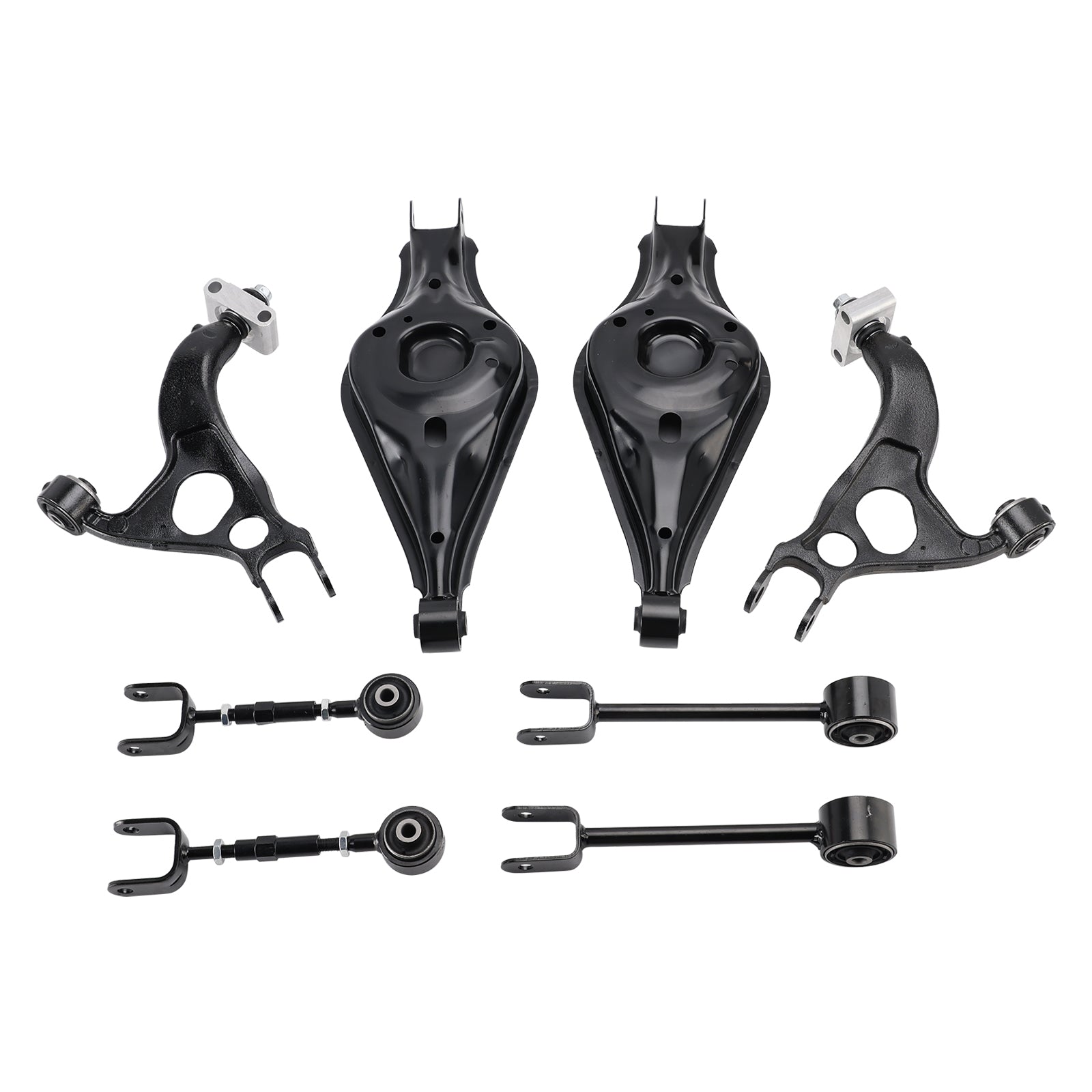 8Pcs Rear Suspension Upper & Lower Control Arms for Ford Explorer 2011-2019