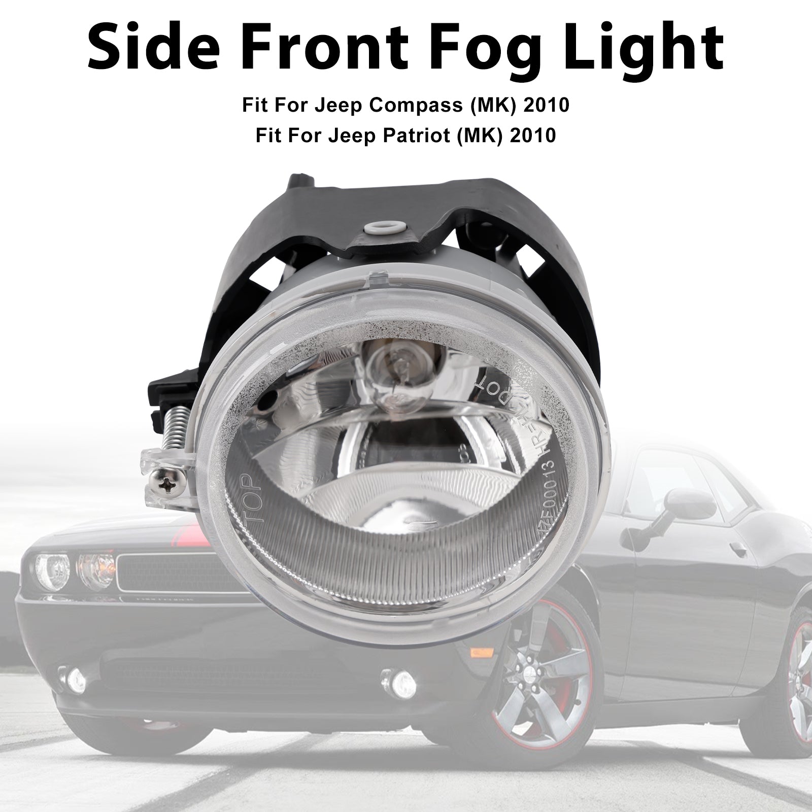 1 Pcs Front Fog Light For Jeep Compass Dodge Charger Caliber 5182025AA