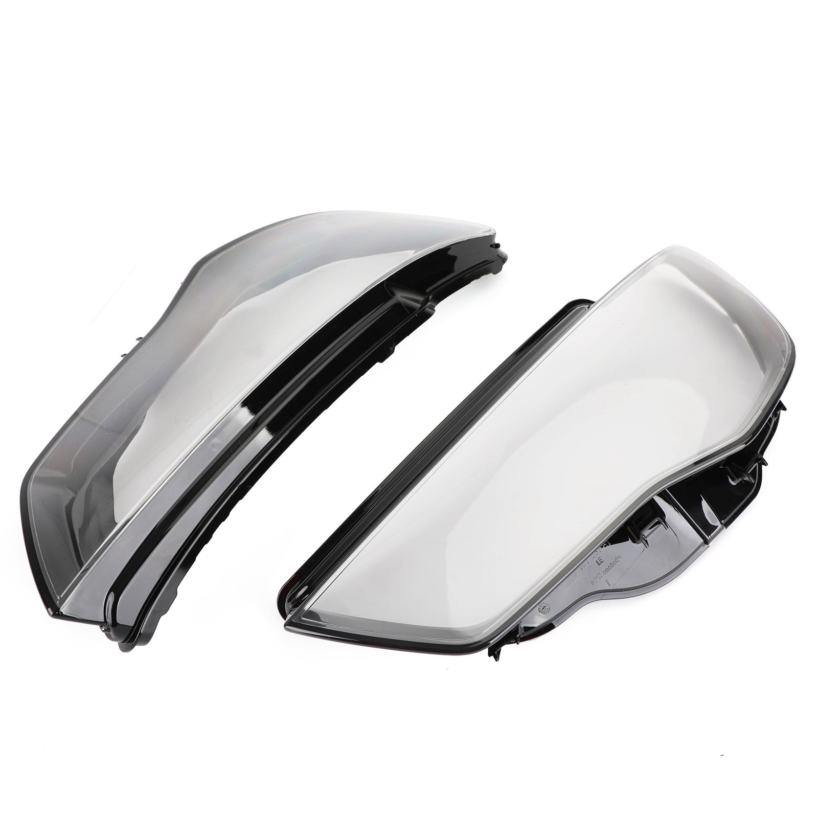 Left & Right Pair Headlight Cover Headlamp Lens For Audi A3 2013-2016 Clear