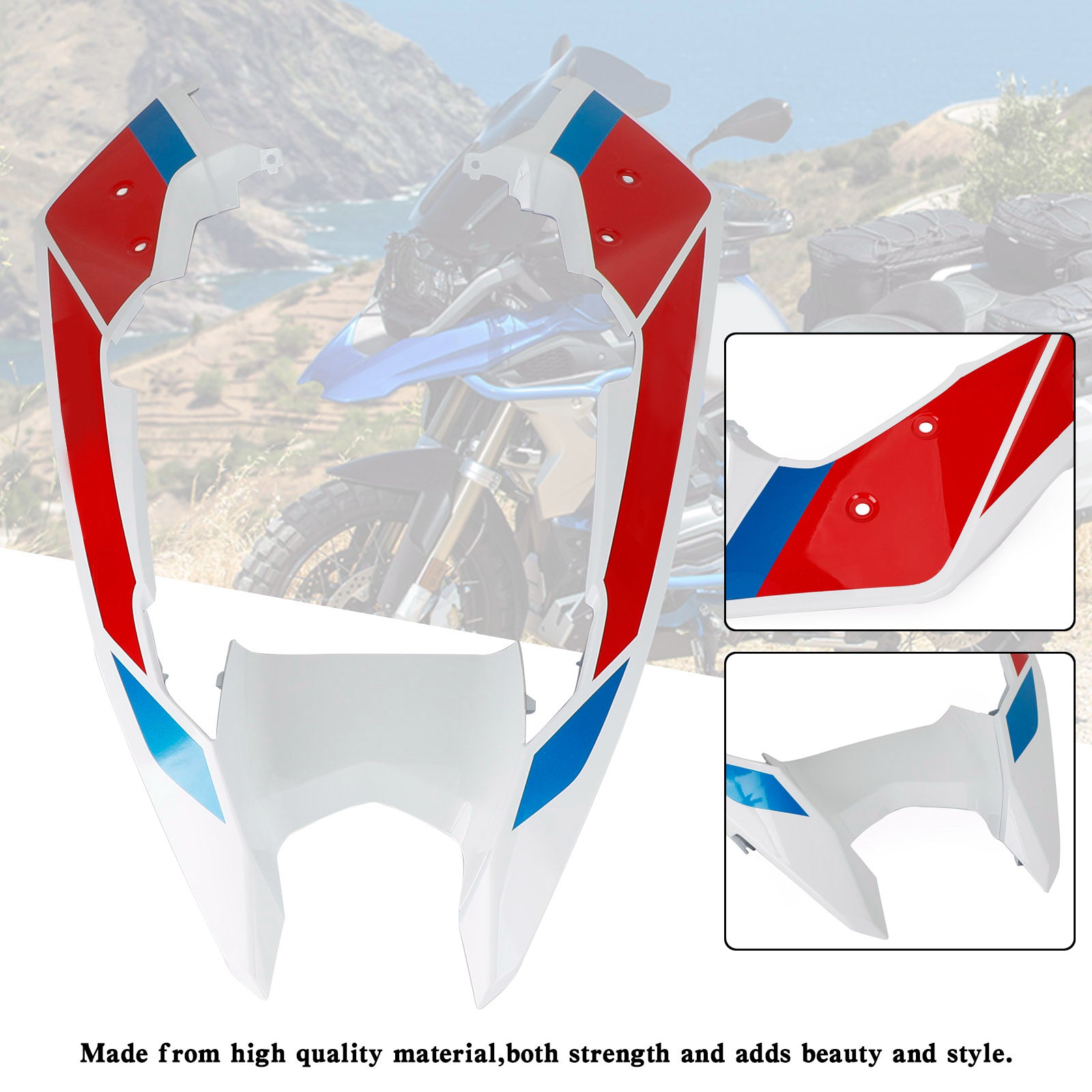 2019-2023 BMW R1250GS ADV Front Nose Fairing Beak Fender Cover