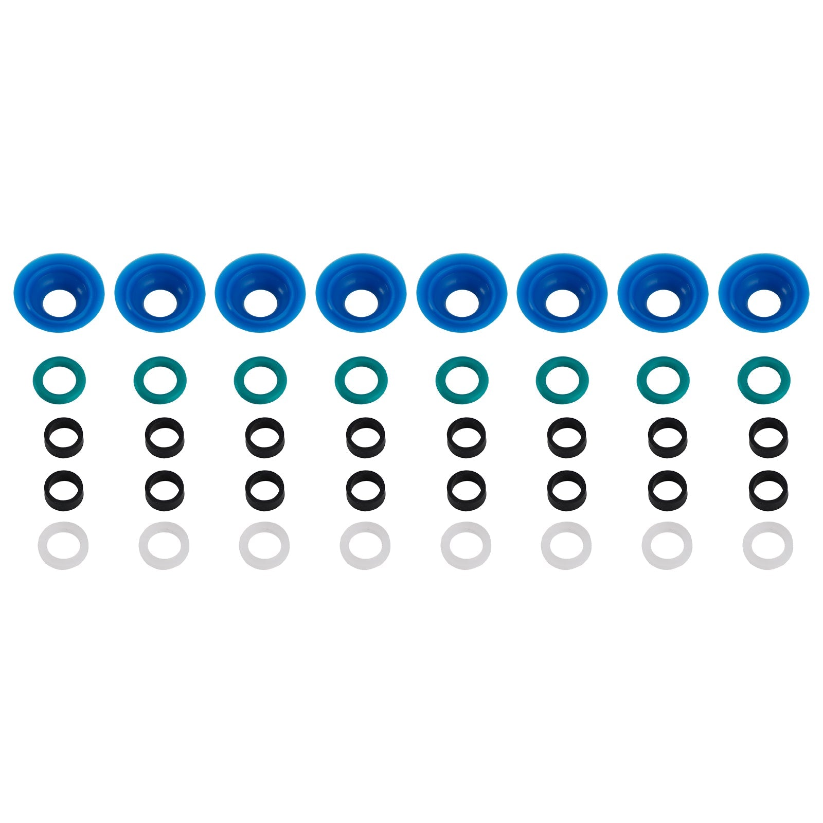 Fuel Injector O-Ring Kit Fit Chevrolet Silverado 1500 2019-2019 Fit Camaro