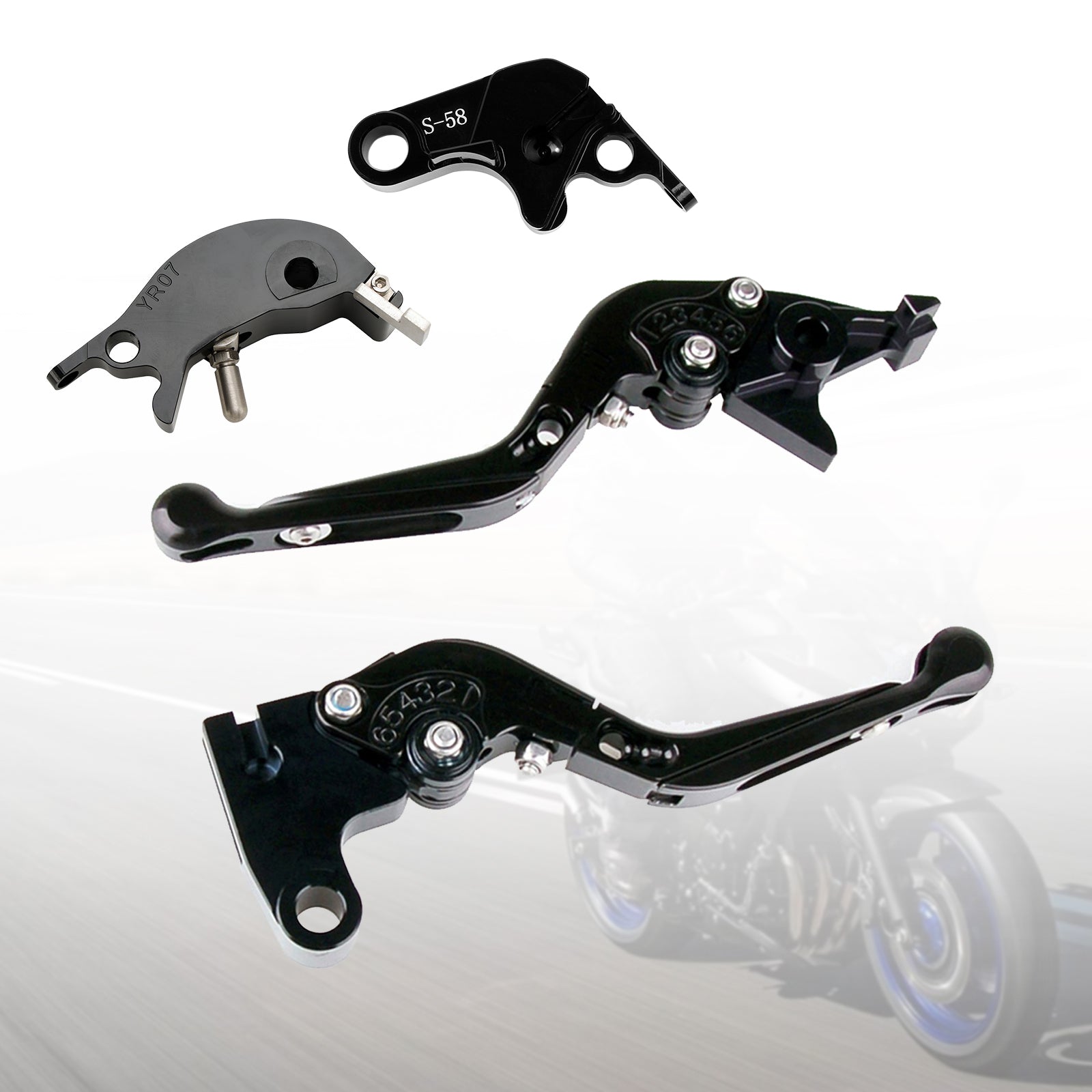 Adjustable Clutch Brake Lever fit for YAMAHA YZF R7 MT-10/SP FZ-10/SP 2022-23